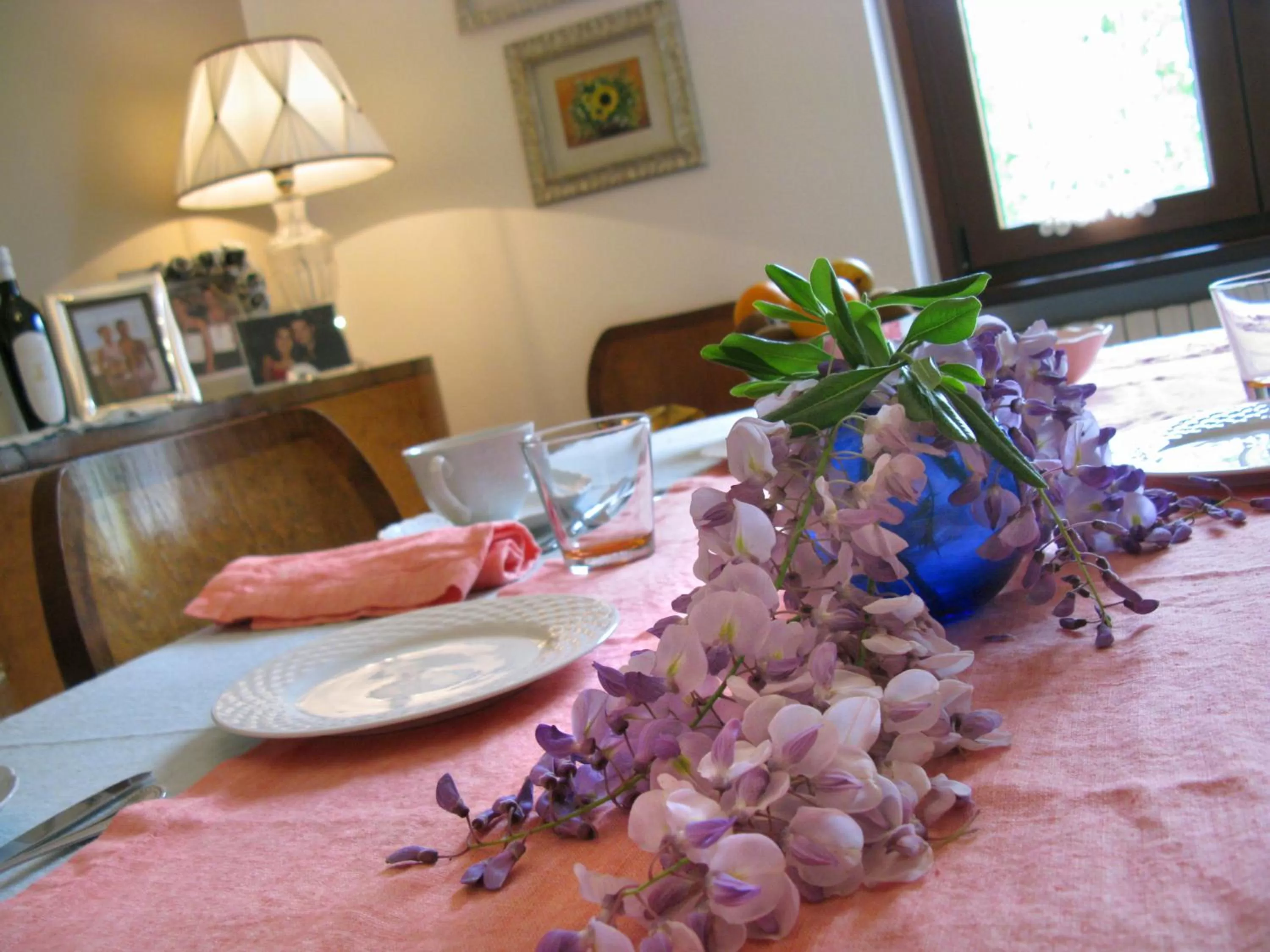 Communal lounge/ TV room in B&B La Valle