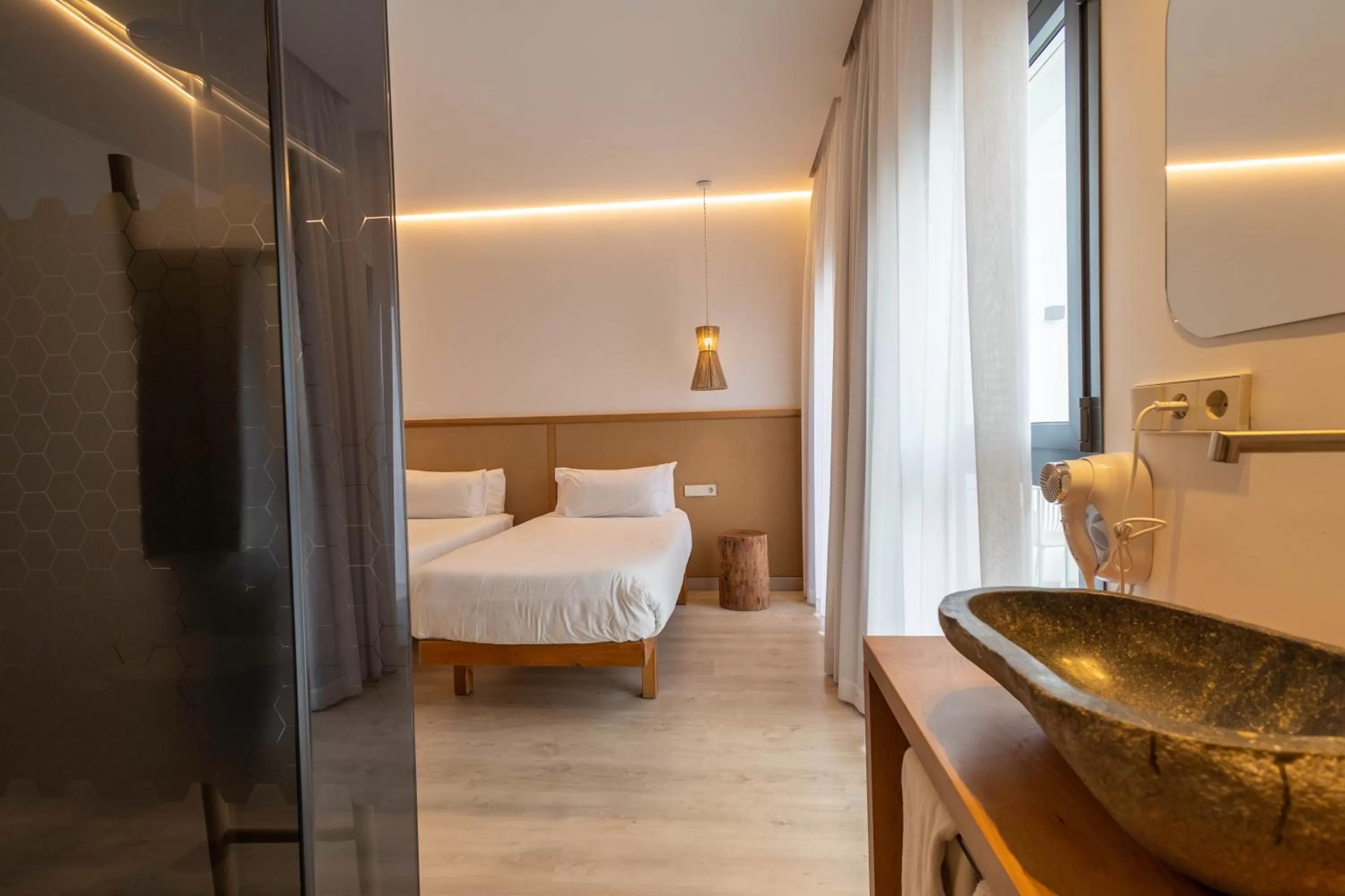 Bedroom, Bed in Play Hotel Ibiza - Adults Only