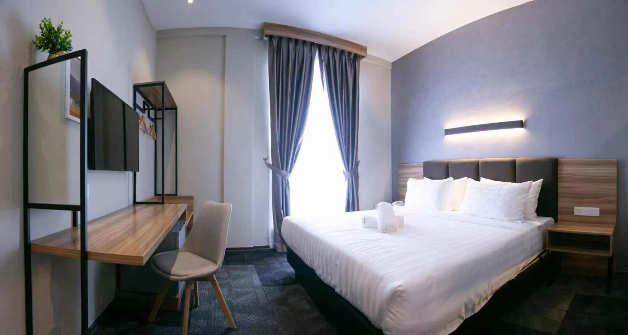 Bed in Prestigo Hotel - Johor Bharu