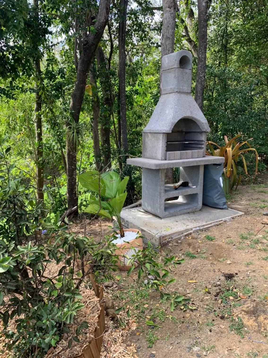 BBQ facilities in BUNGALOW La Tortue Bleue