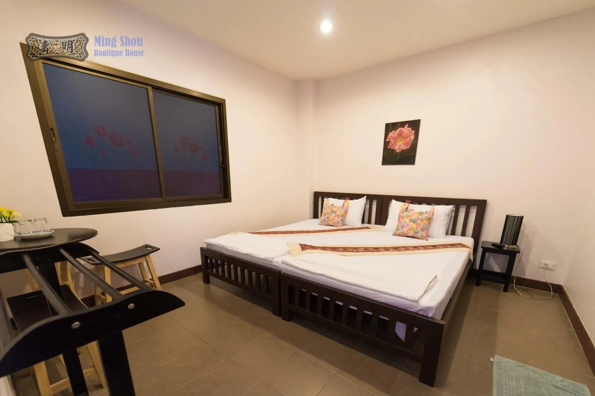 Bedroom, Bed in Ming Shou Boutique House