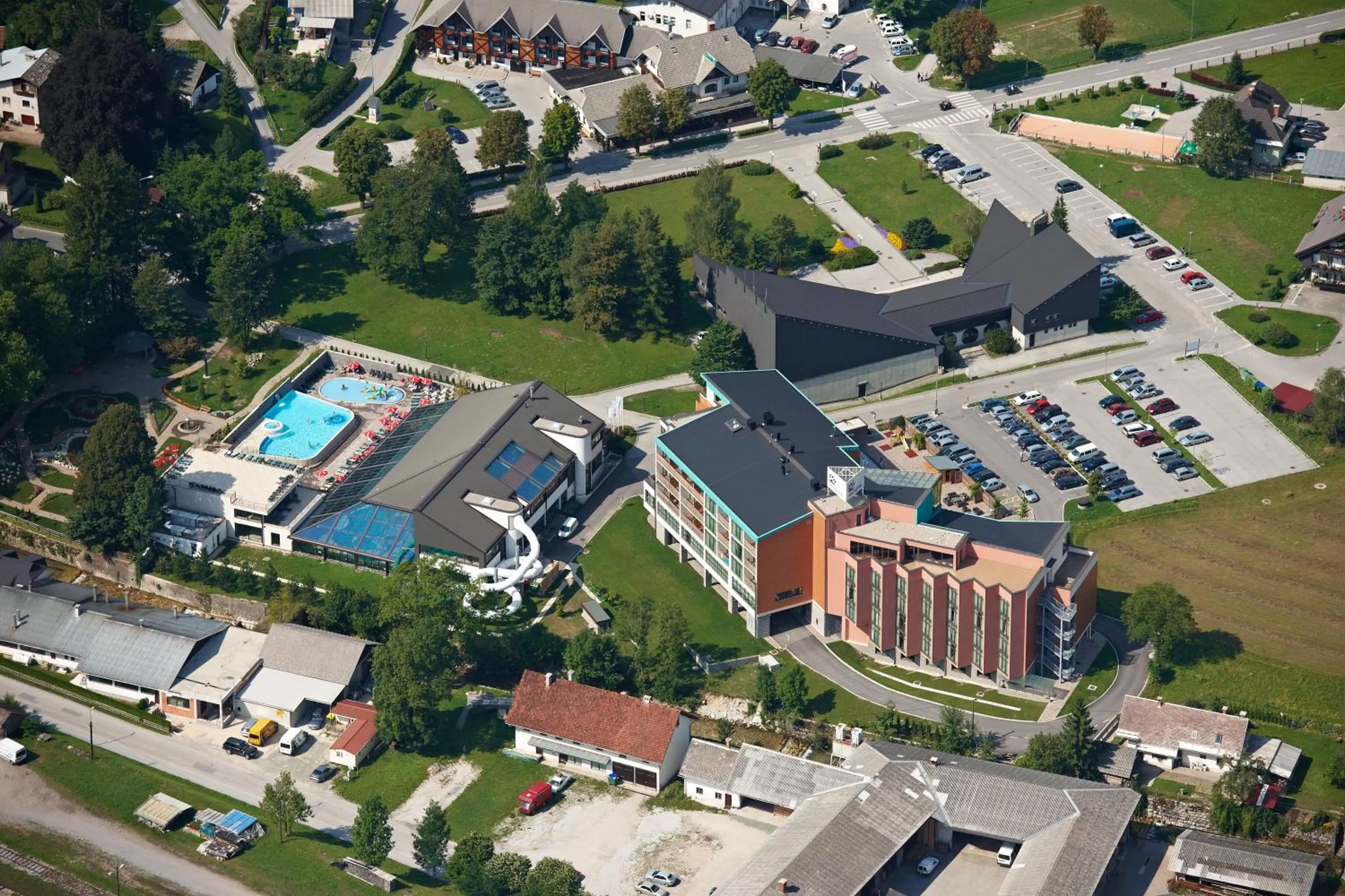 Property building in Bohinj Eco Hotel