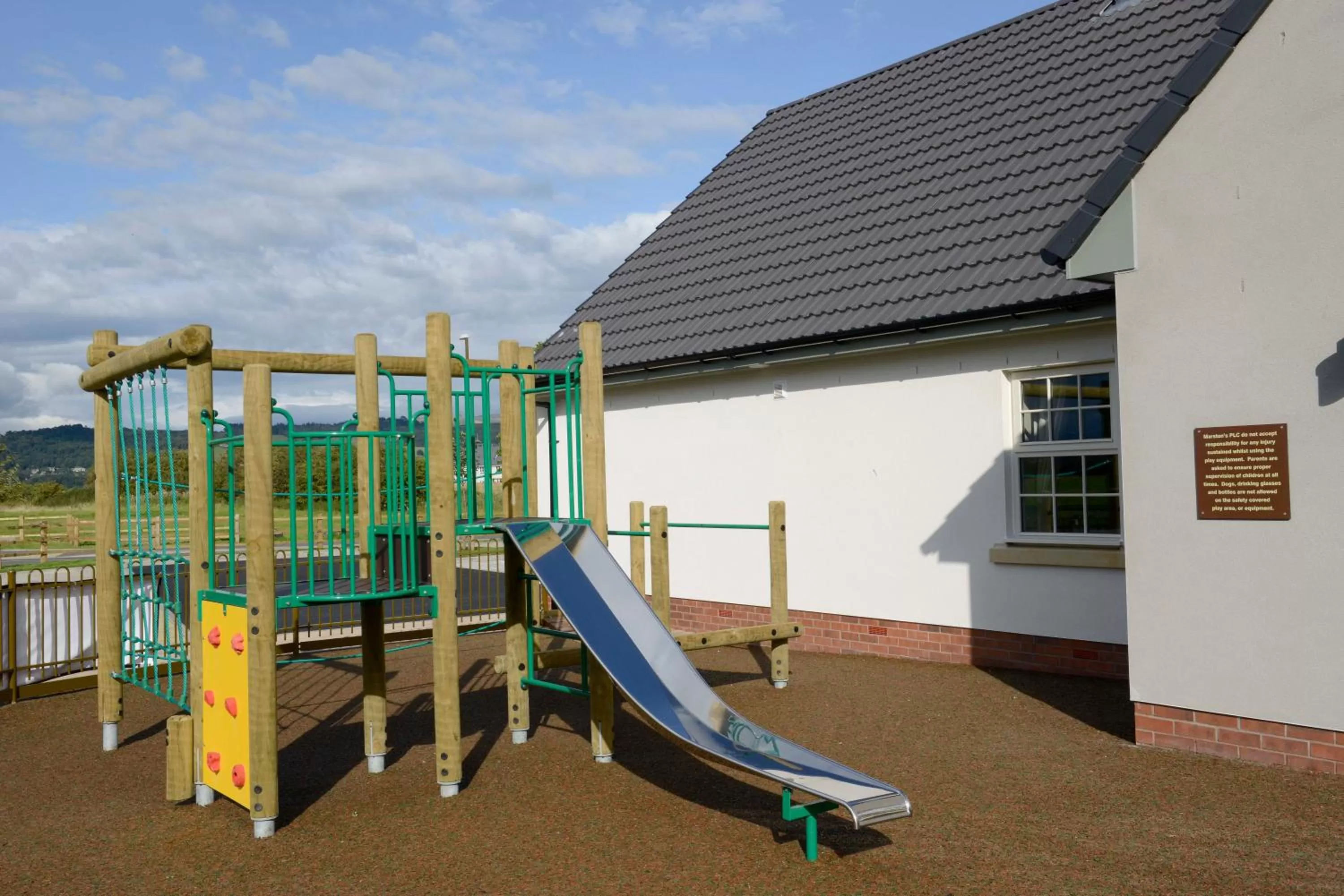 Children play ground in Highland Gate, Stirling by Marston's Inns
