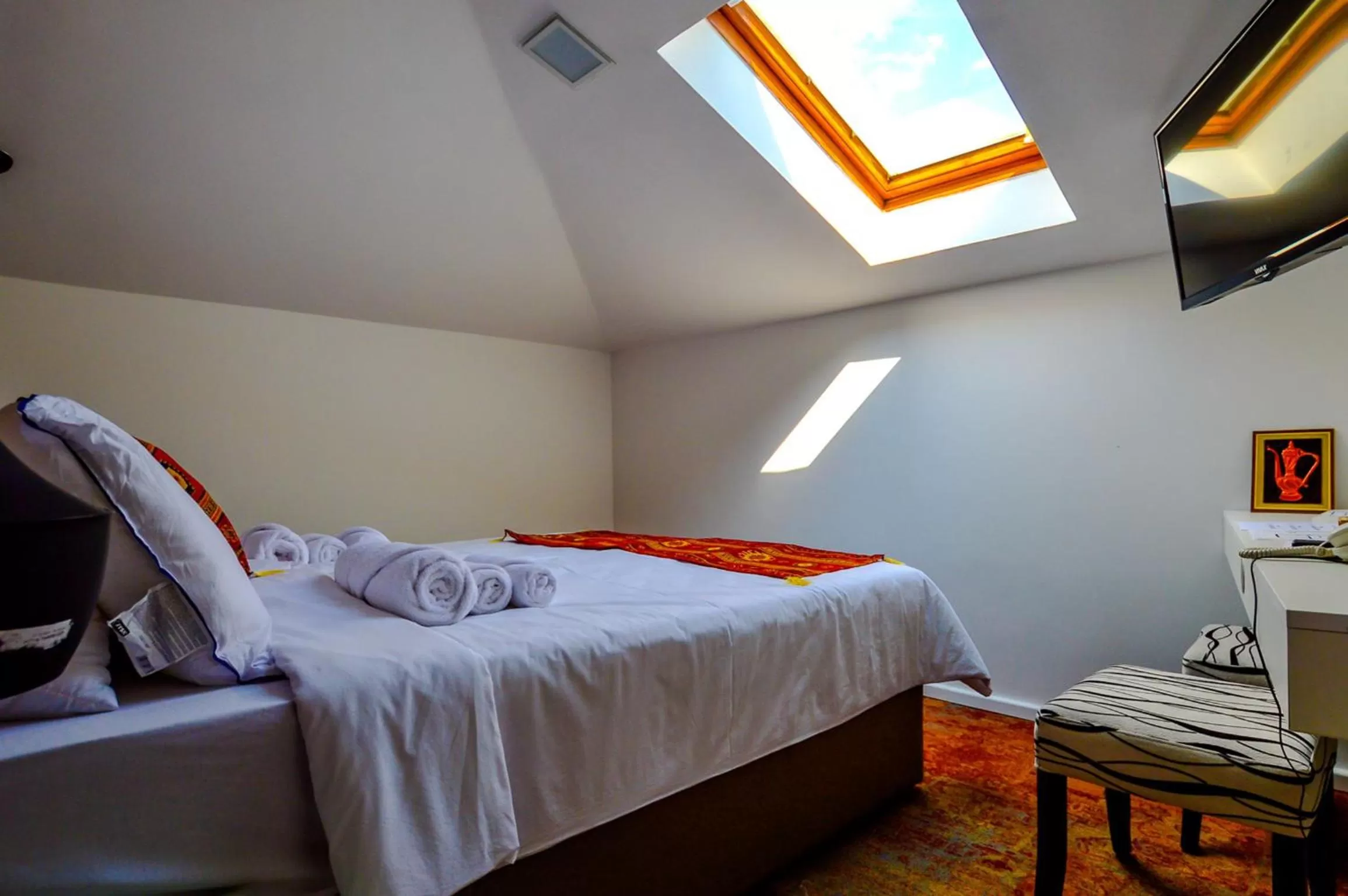 Decorative detail, Bed in Heritage Hotel Gate of Sarajevo