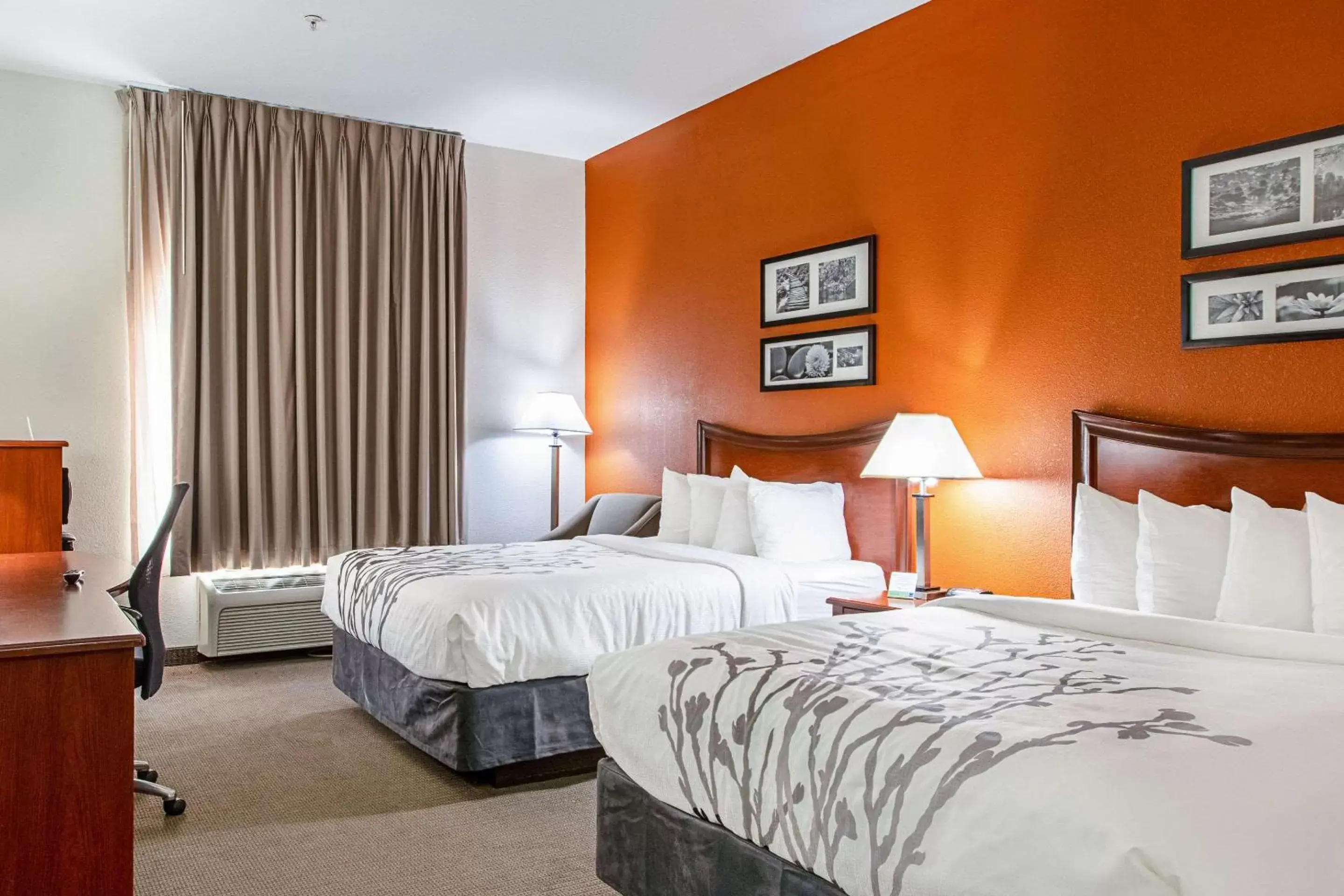 Queen Room with Two Queen Beds - Non-Smoking in Sleep Inn & Suites Queen Room with Two Queen Beds - Non-Smoking in Sleep Inn & Suites