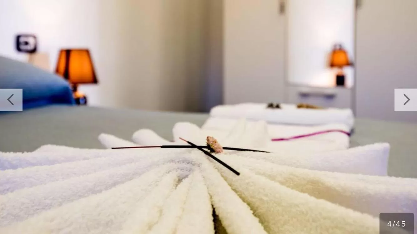 Bed in Paraiso villas