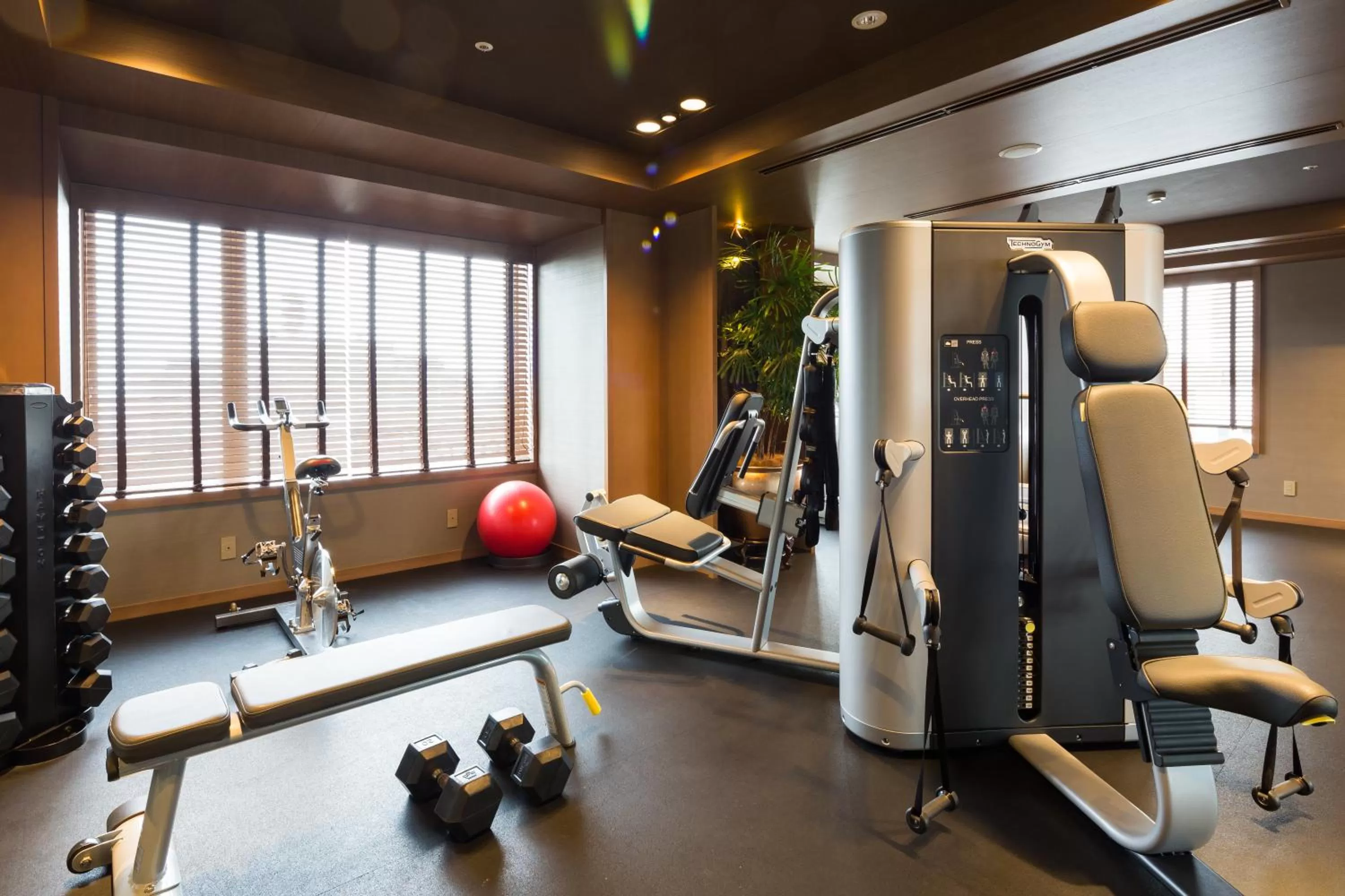 Fitness centre/facilities in Oriental Hotel