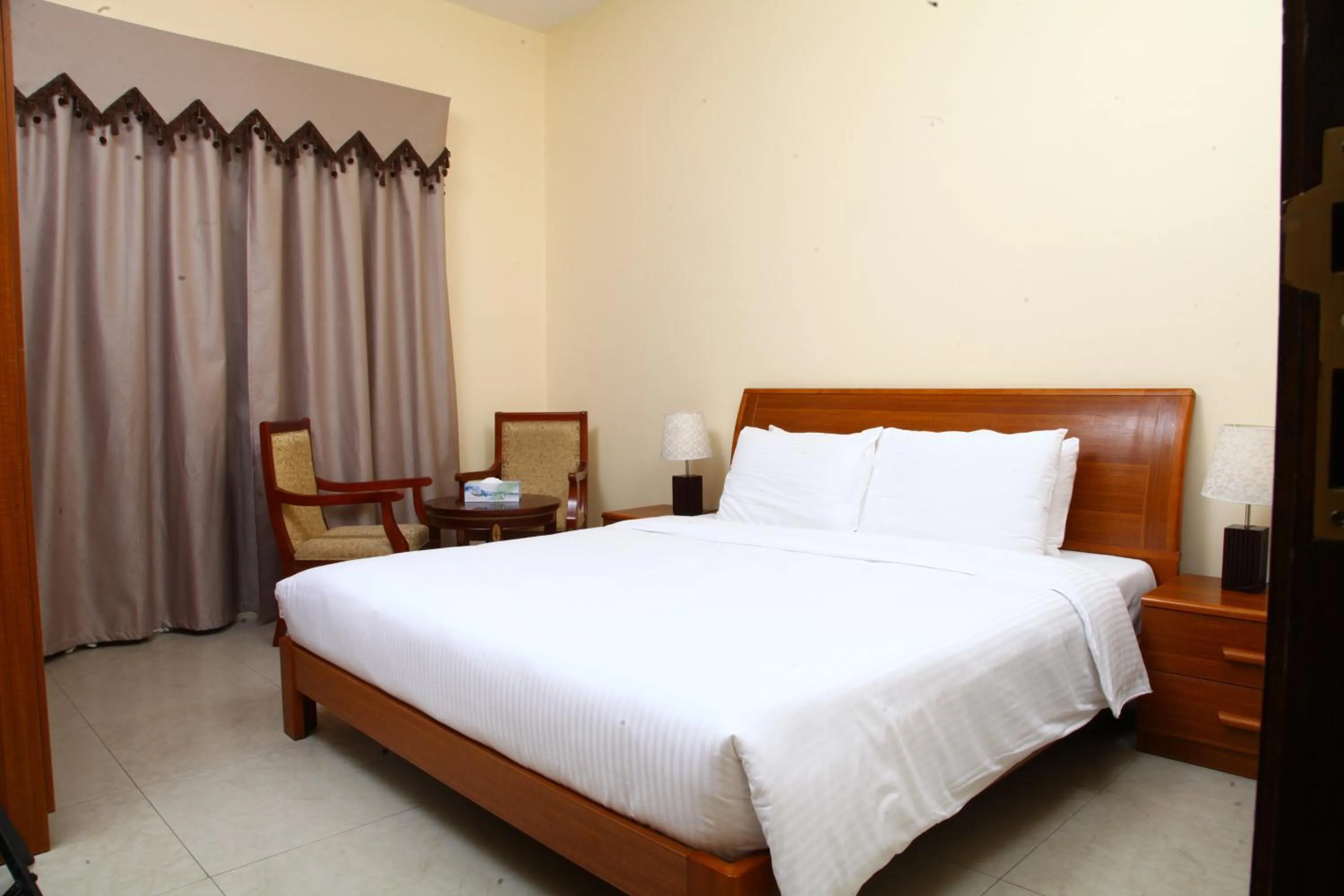 Bed in Dream Palace Hotel