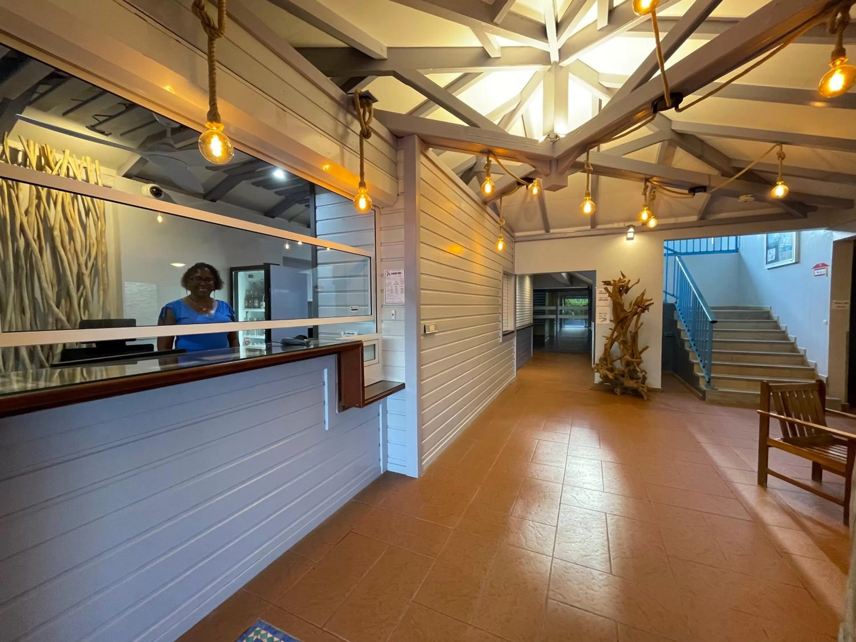 Lobby or reception in Karaibes Hotel