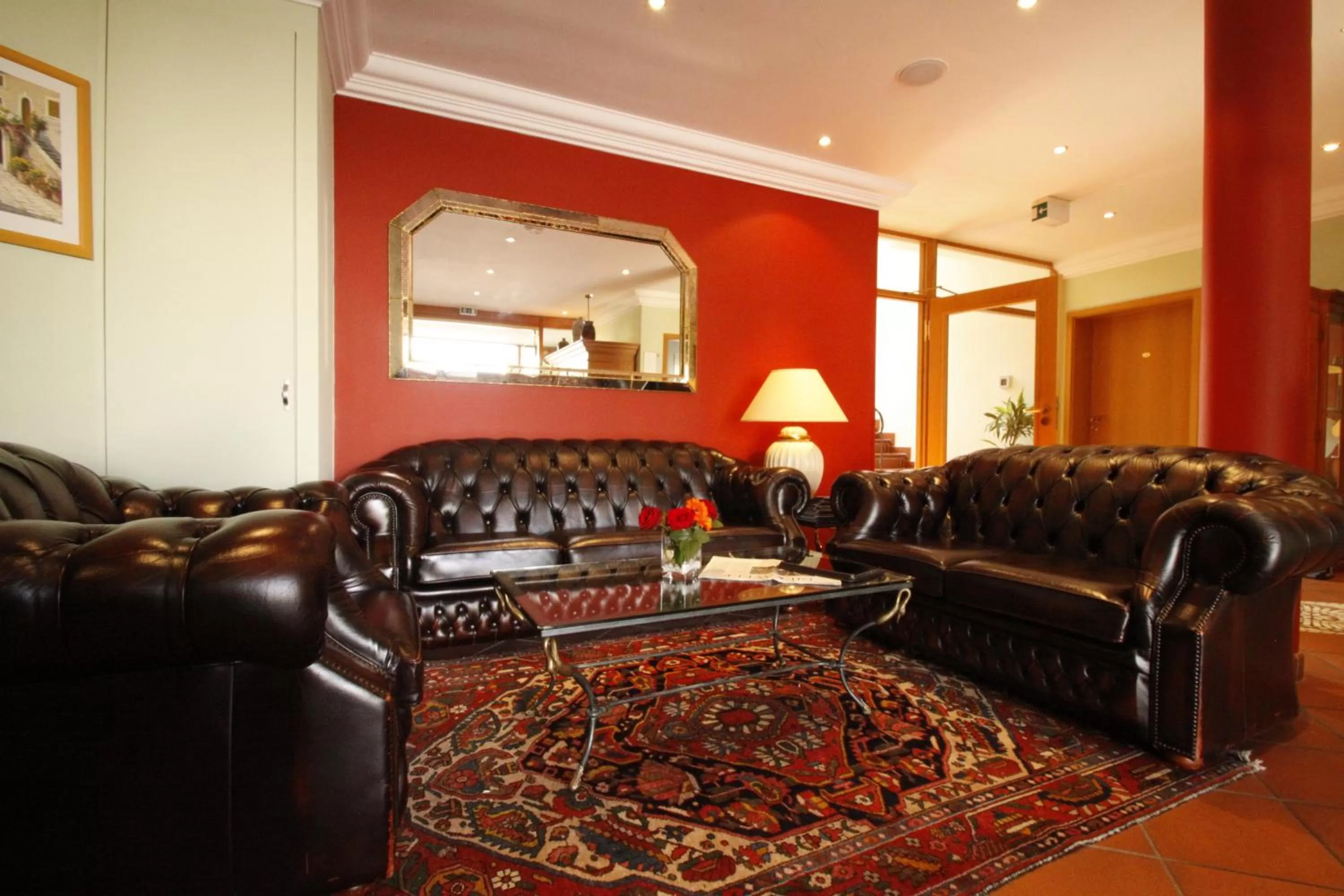 Lobby or reception in Fetzers Landhotel