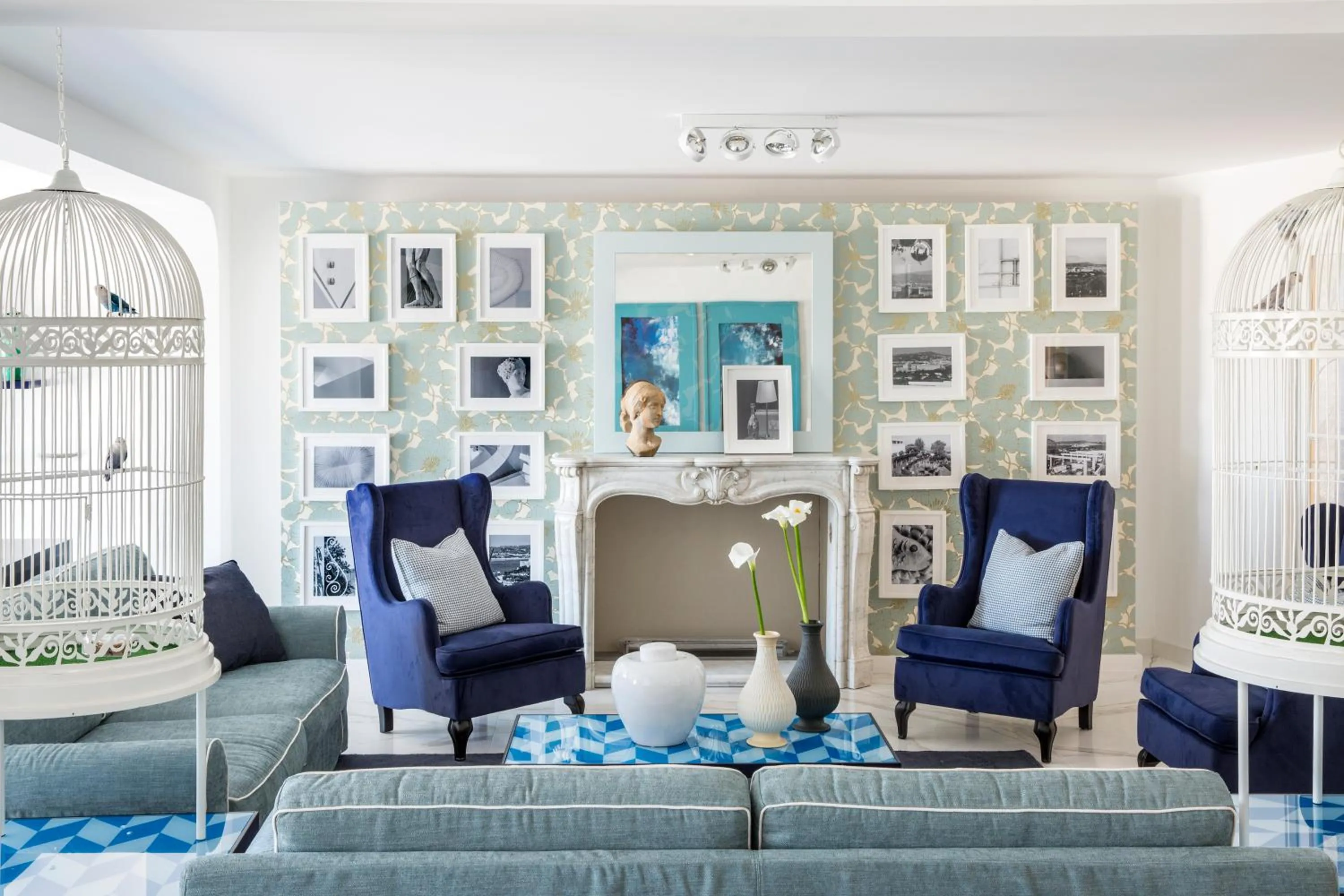 Lounge or bar in Villa Gervasio Rooms