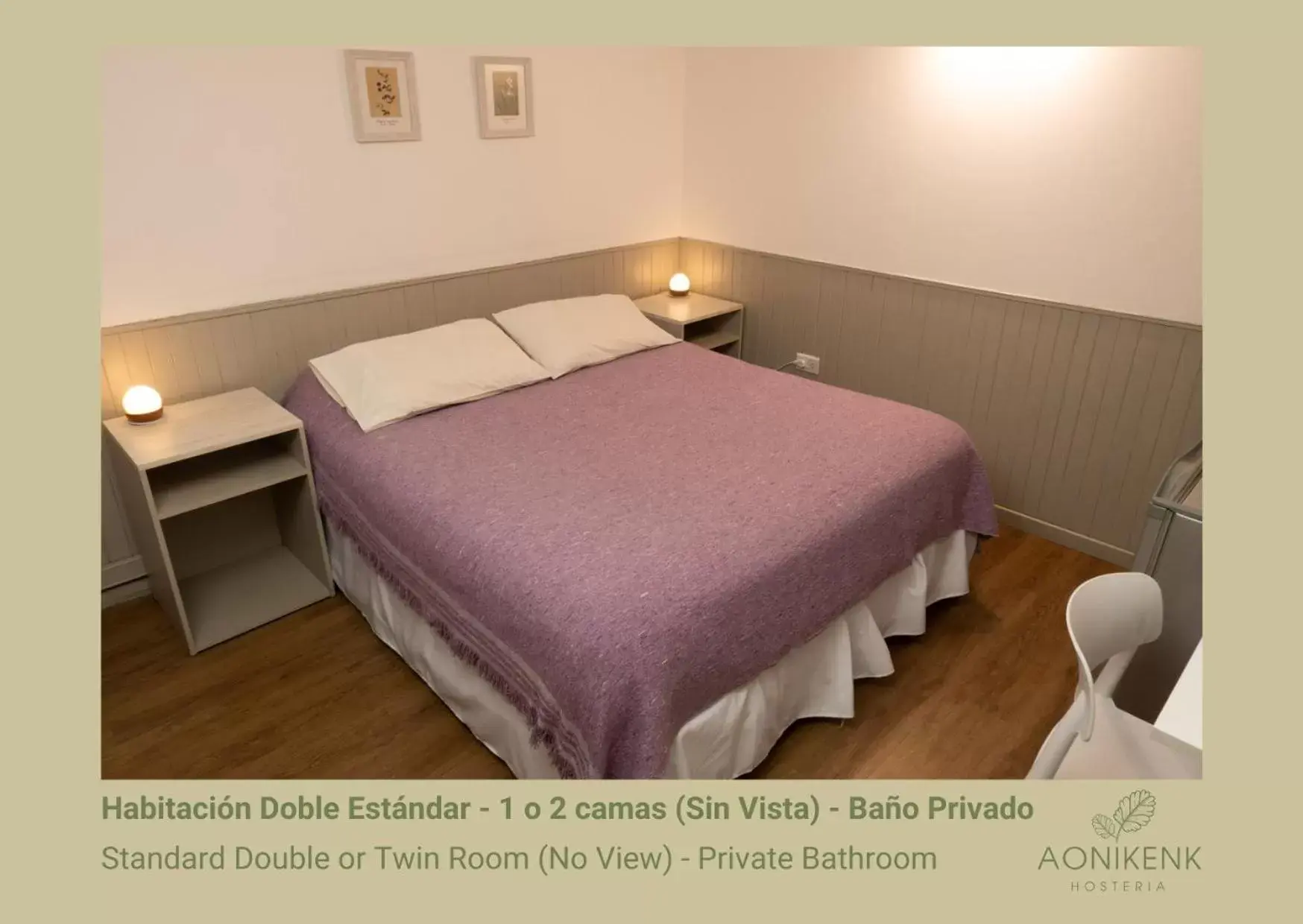 Standard Double or Twin Room in Hostería Aonikenk Standard Double or Twin Room in Hostería Aonikenk