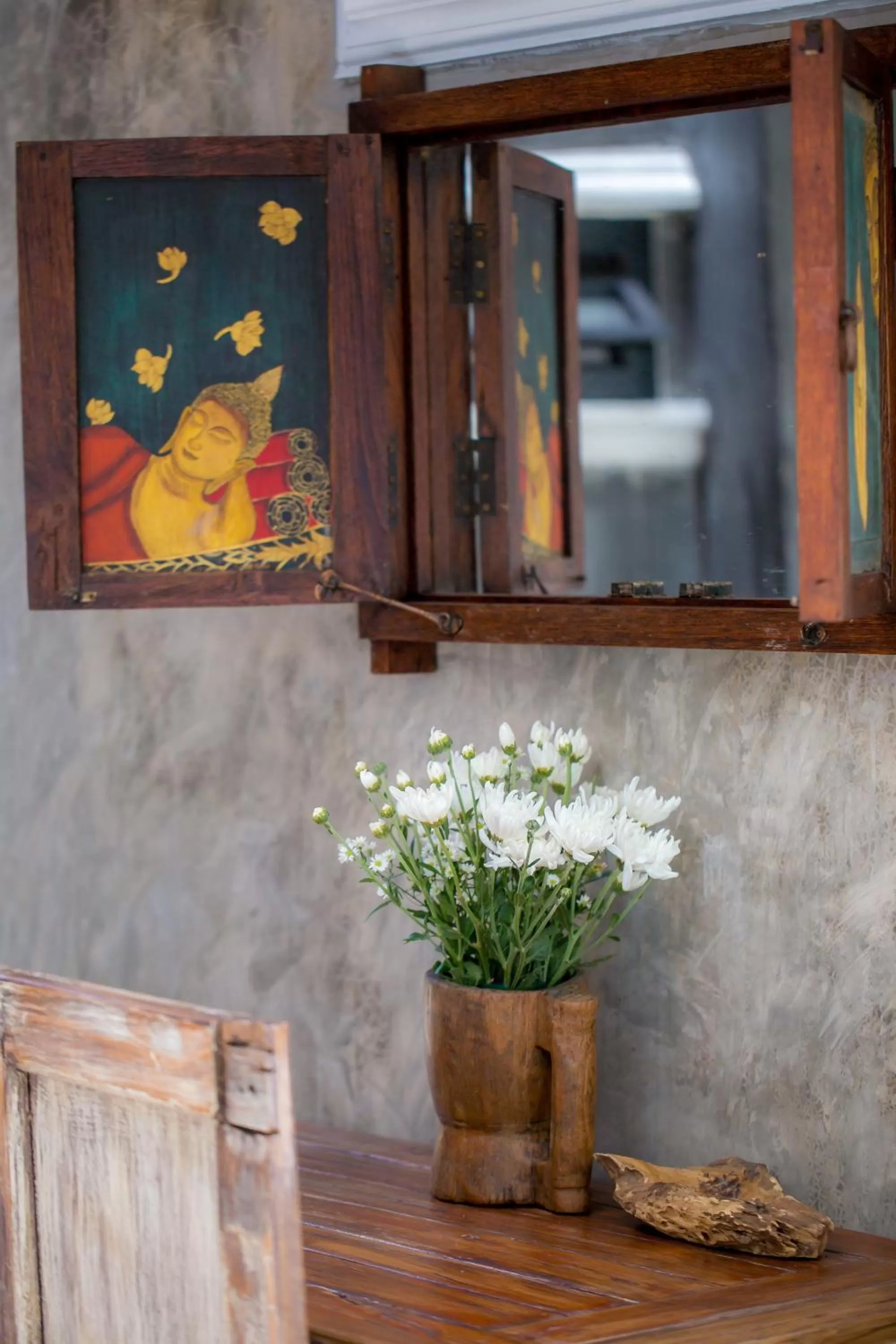 Decorative detail in Chedi Home