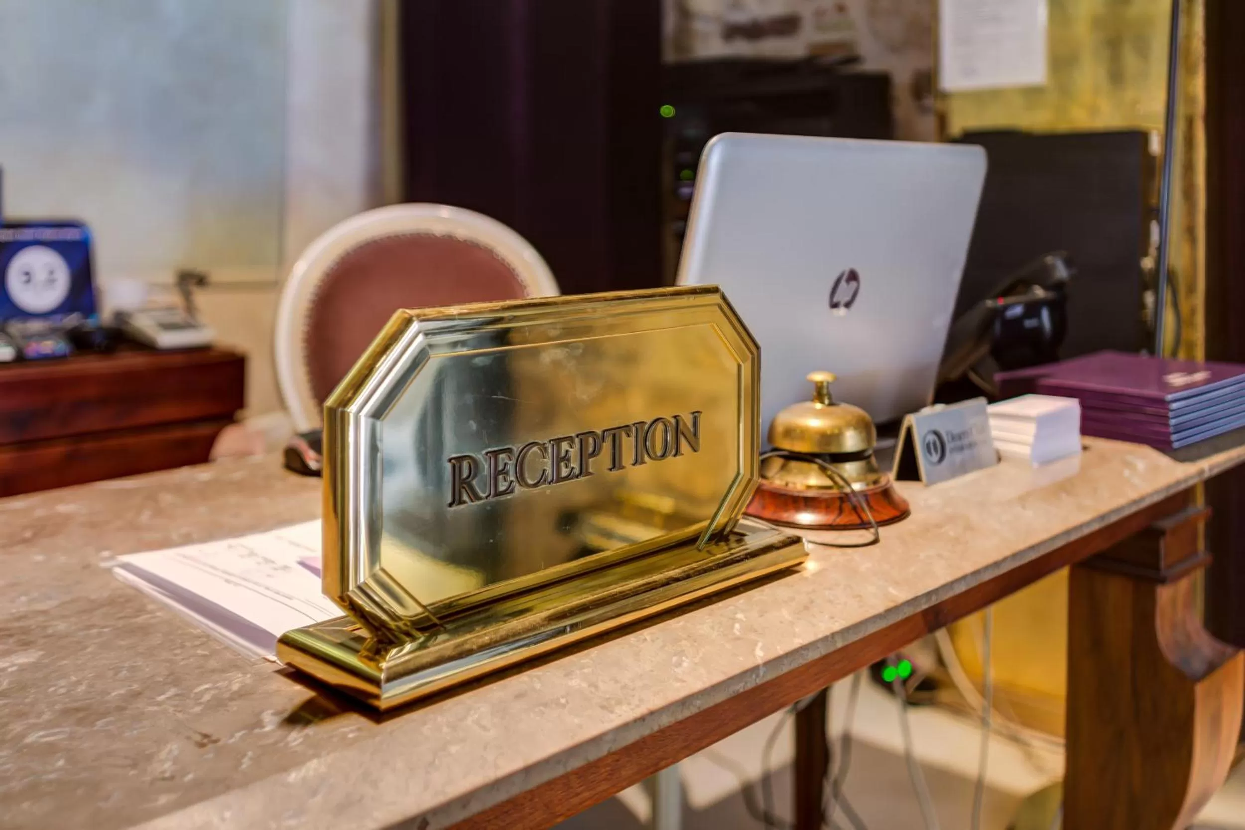 Lobby or reception in Boutique Hotel Hippocampus