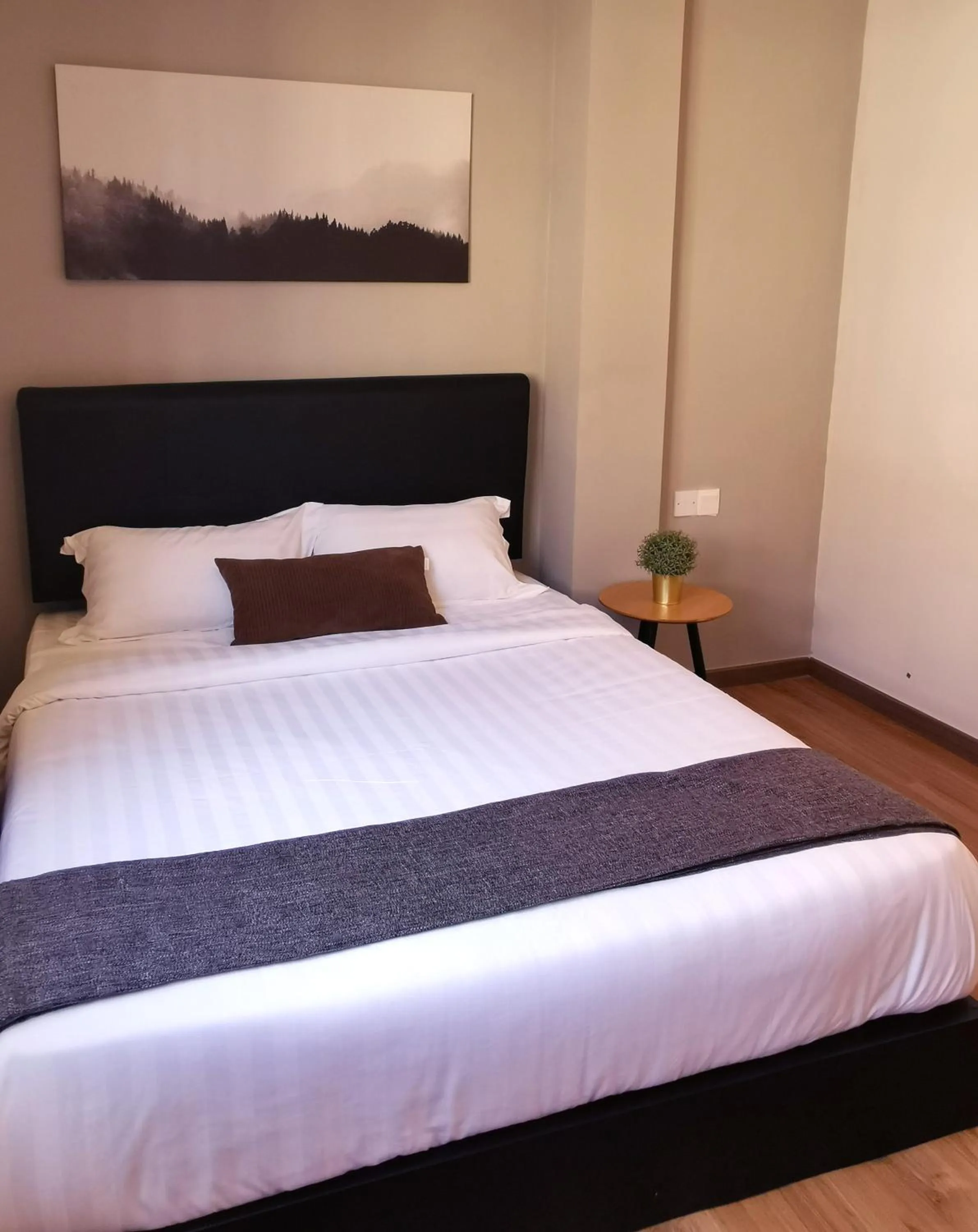 Bed in The Core Hotel