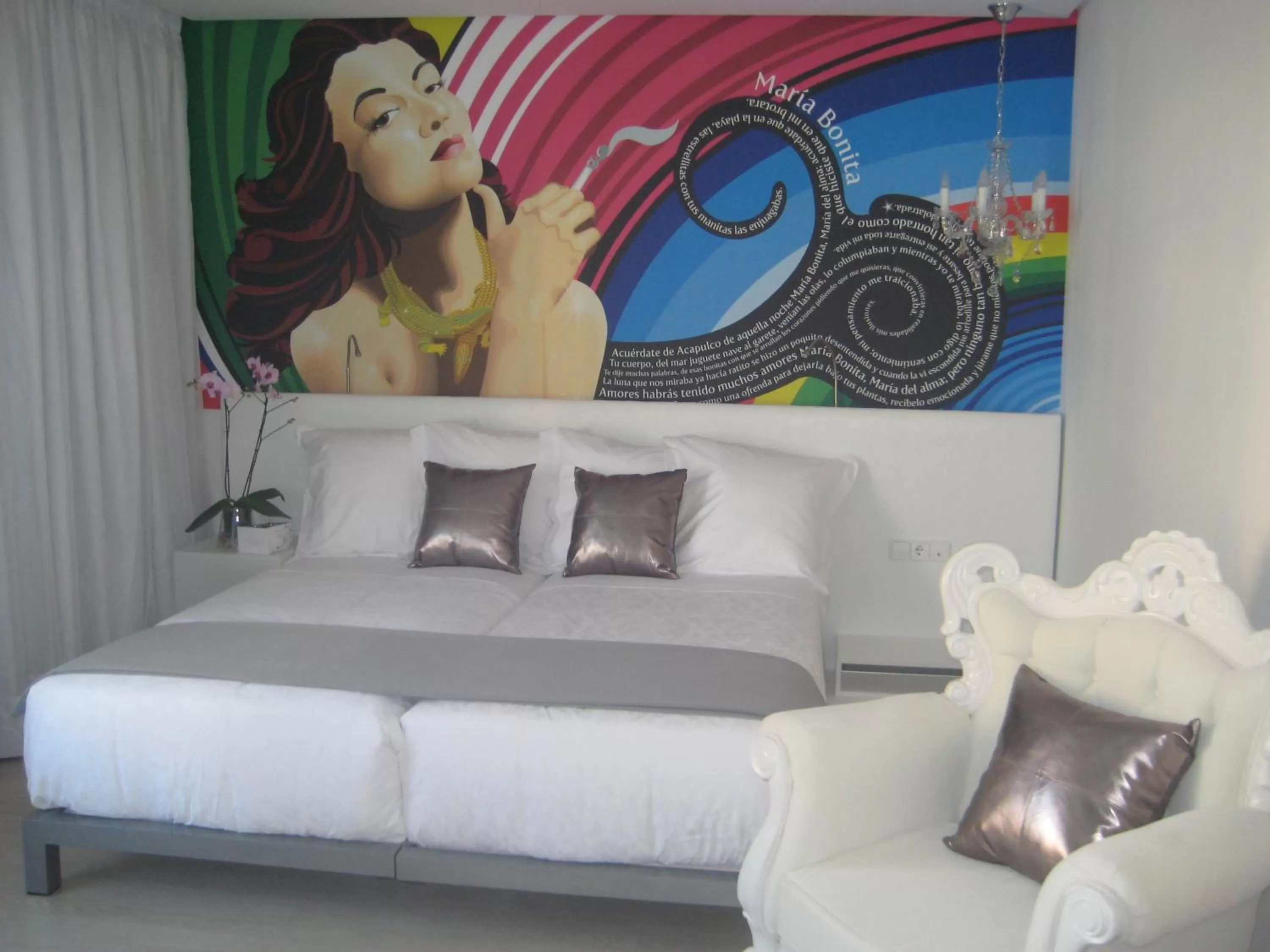 Bedroom, Bed in Dormirdcine