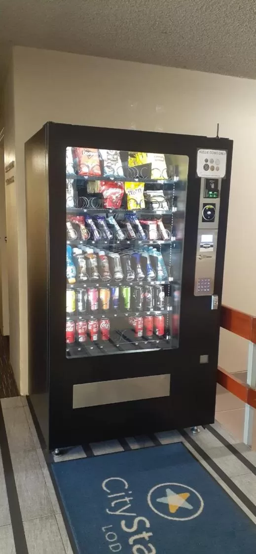 vending machine in City Star Lodge