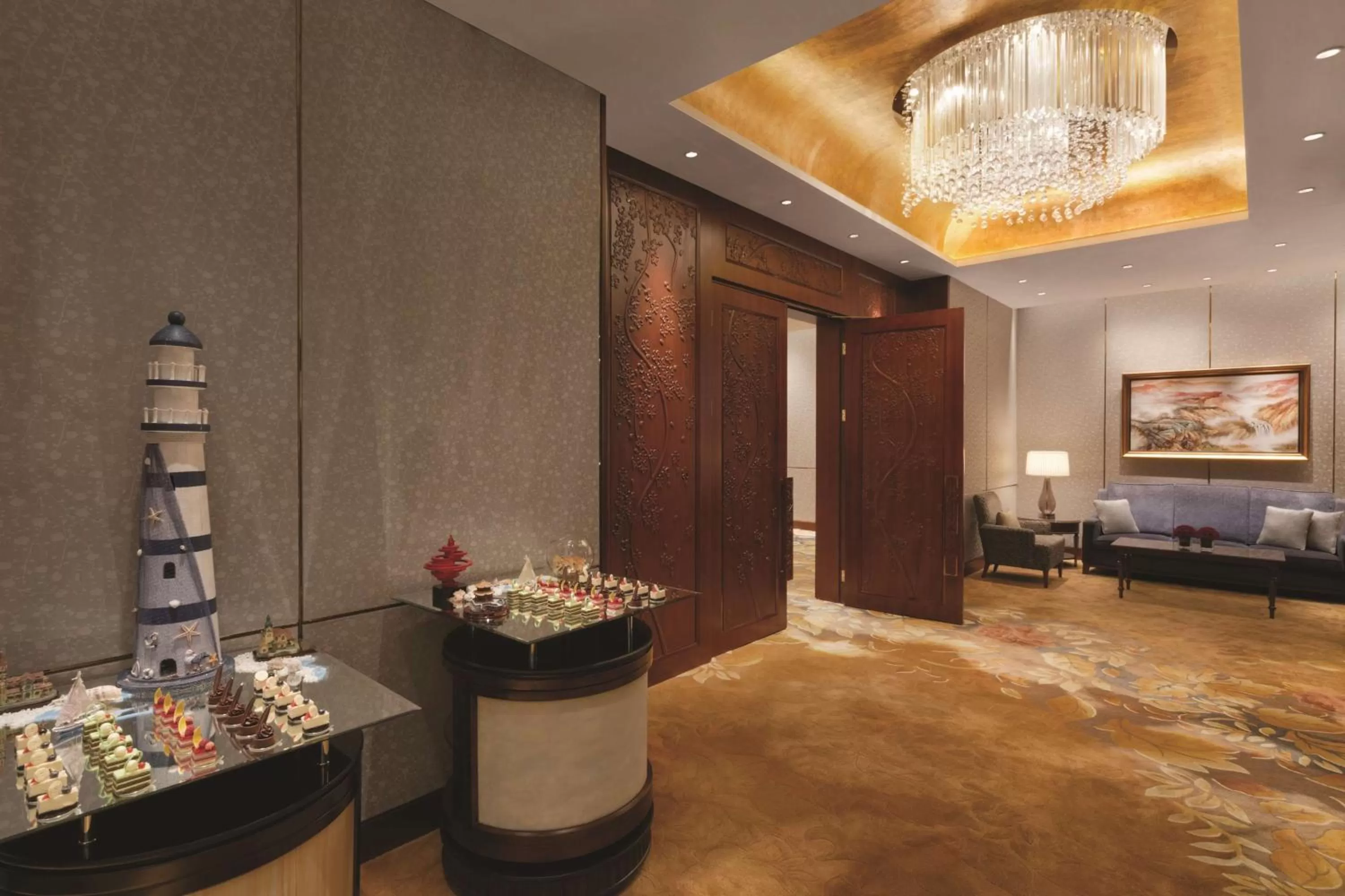 On site, Bed in Shangri-La Qingdao