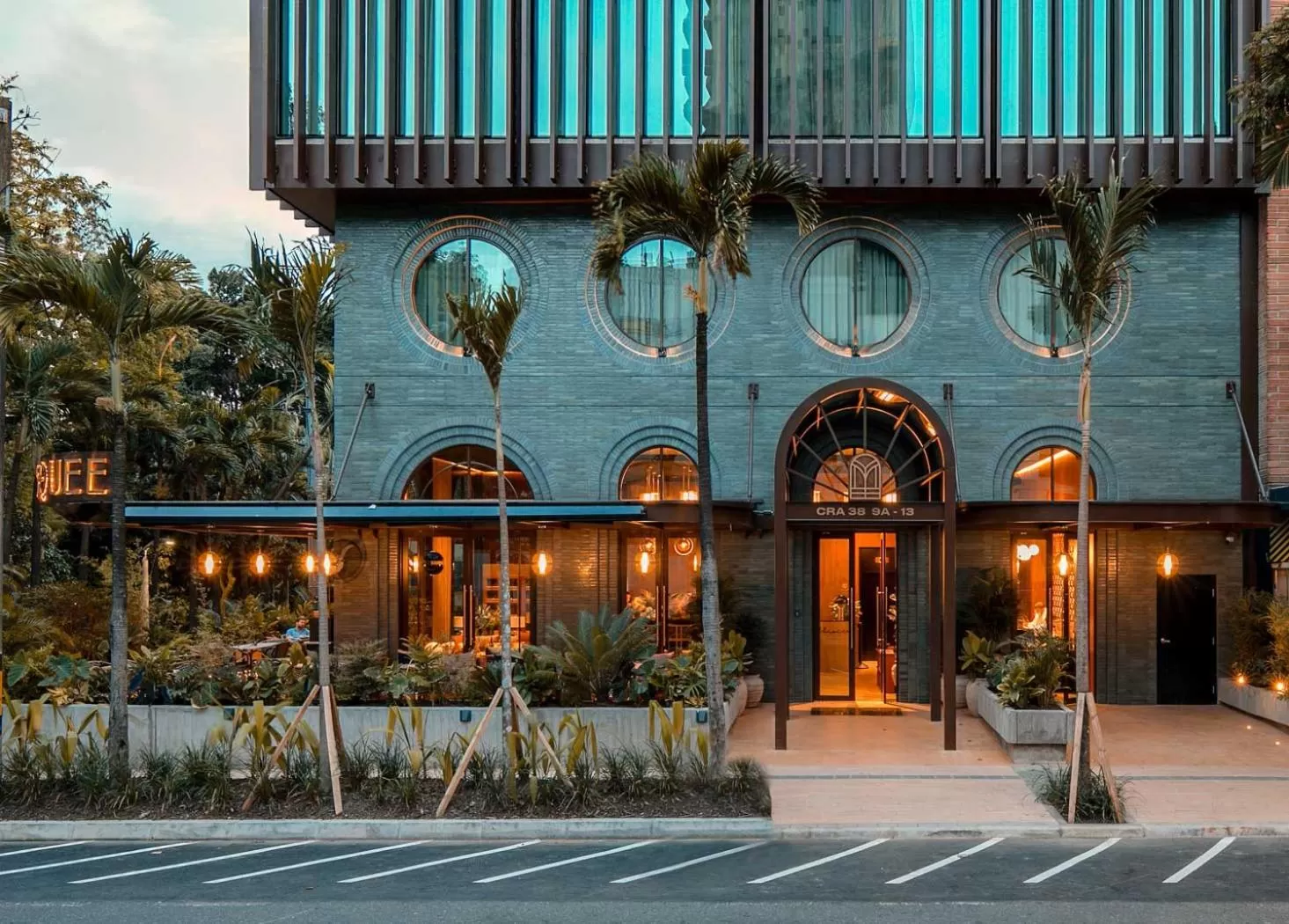 Property building in Hotel Marquee Medellín