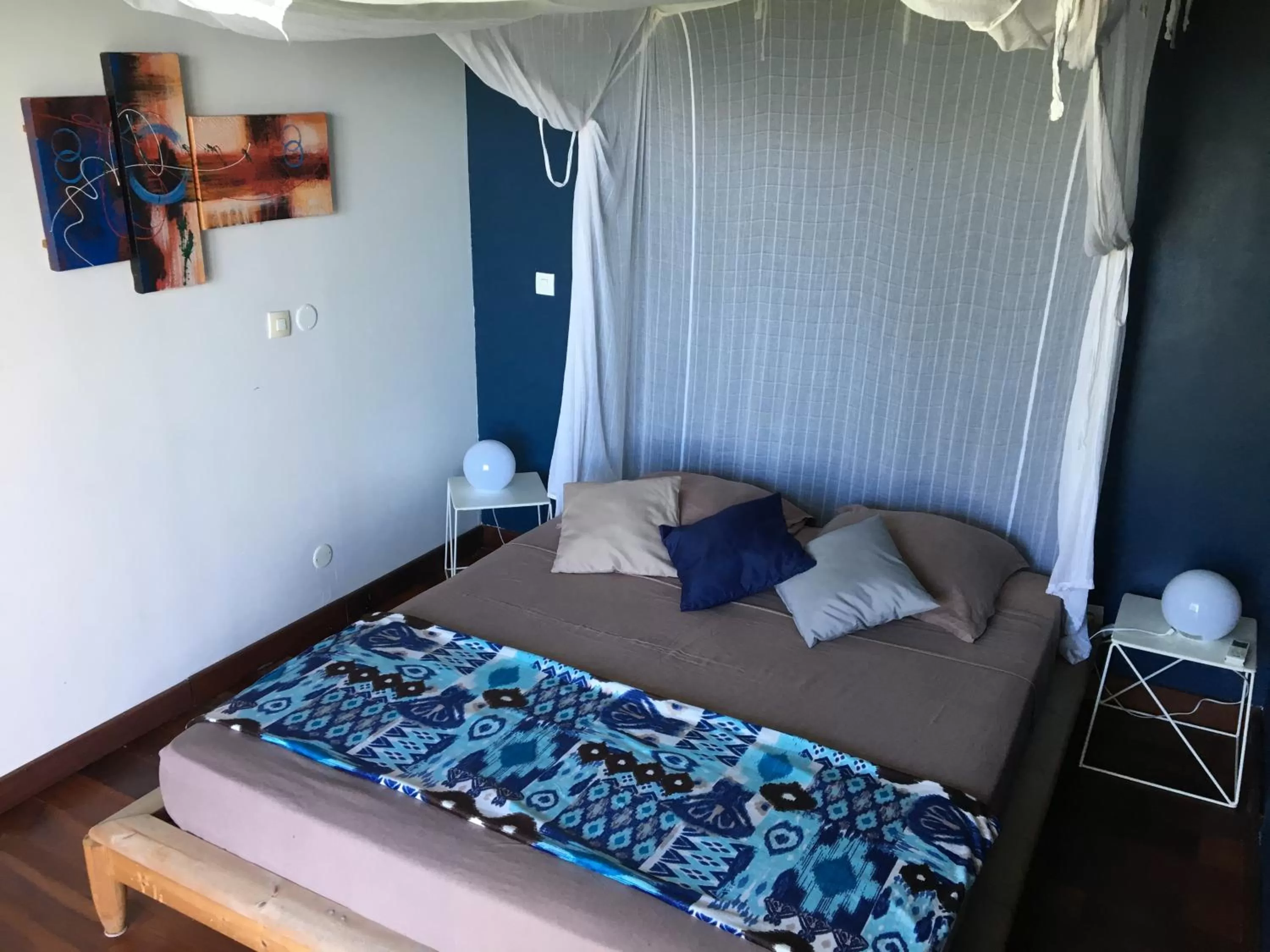 Bedroom, Bed in Villa Cajou (Chambre d'hôtes chez l'habitant)