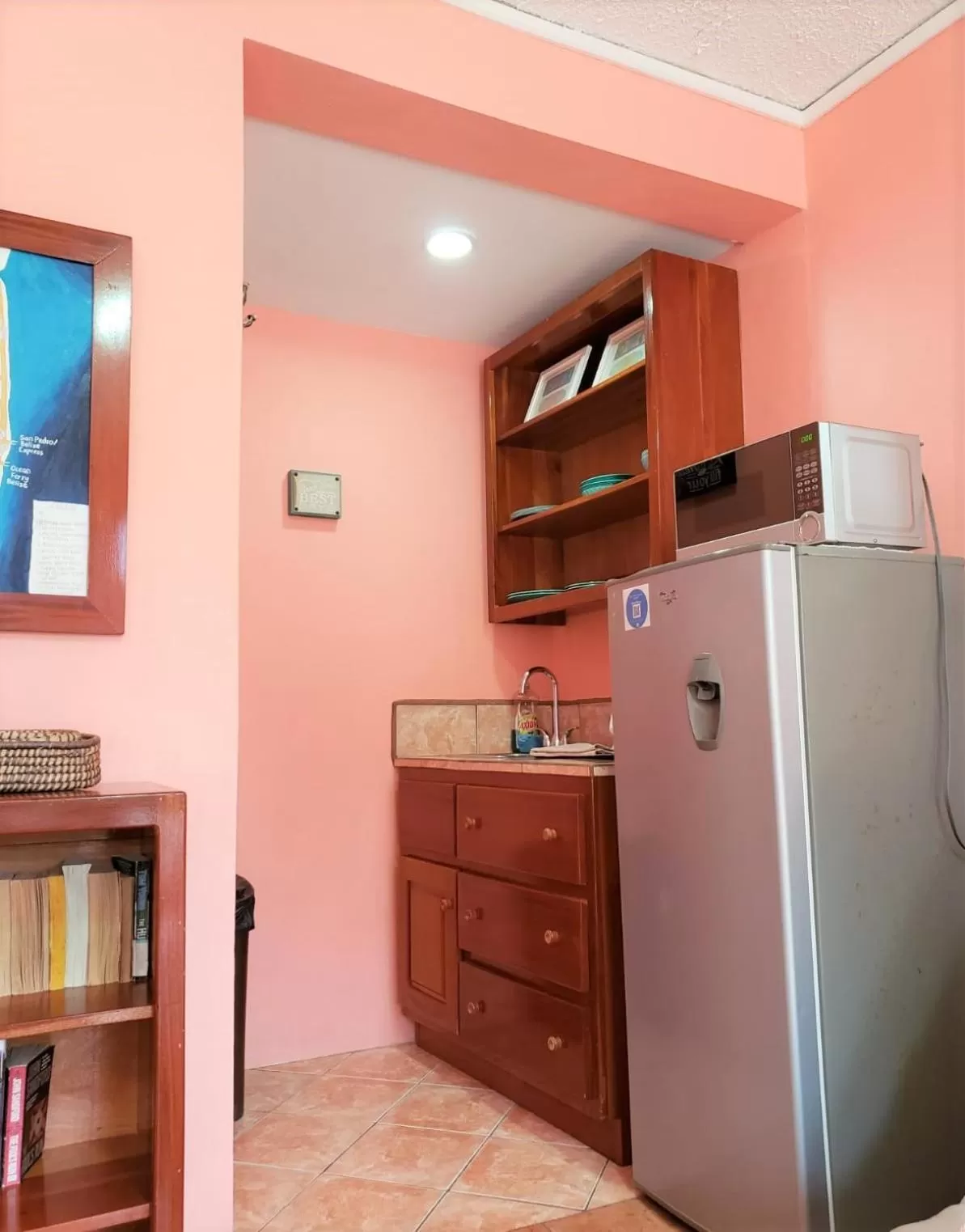 Kitchen/Kitchenette in Beach Side Condos Caye Caulker by CCVH