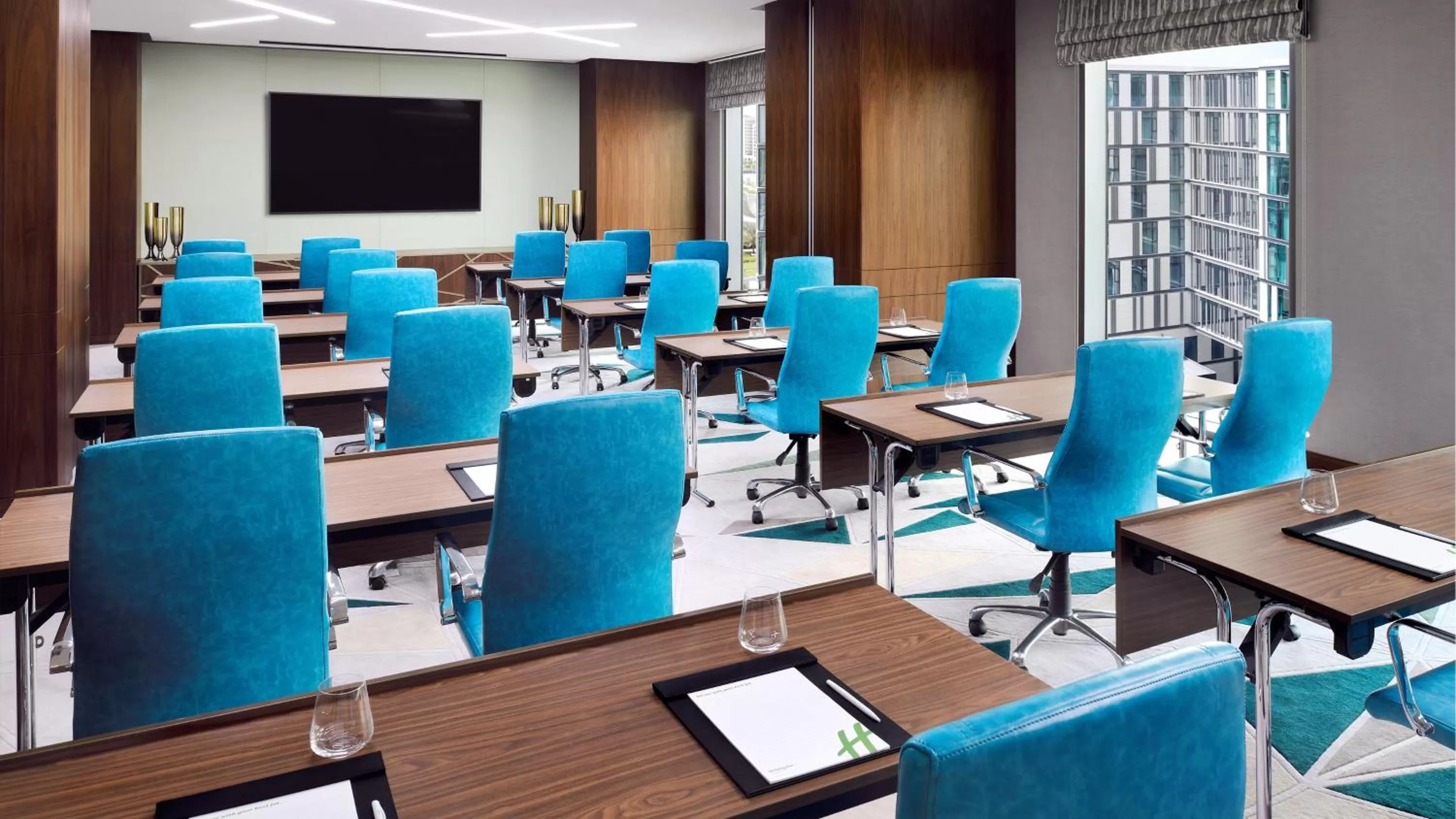 Meeting/conference room in Holiday Inn Dubai Al-Maktoum Airport by IHG