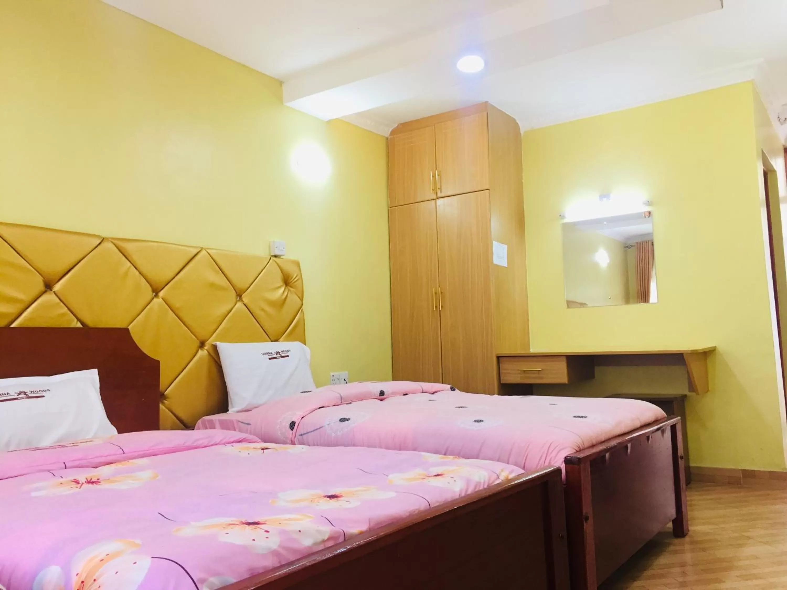 Bed in Vienna Woods Hotel Nakuru