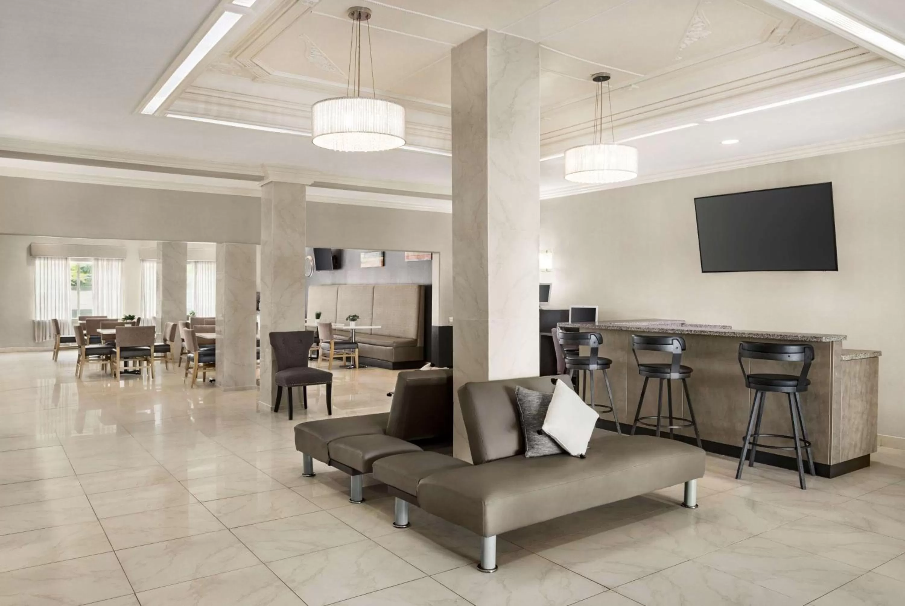 Lobby or reception in La Quinta by Wyndham Brownsville North