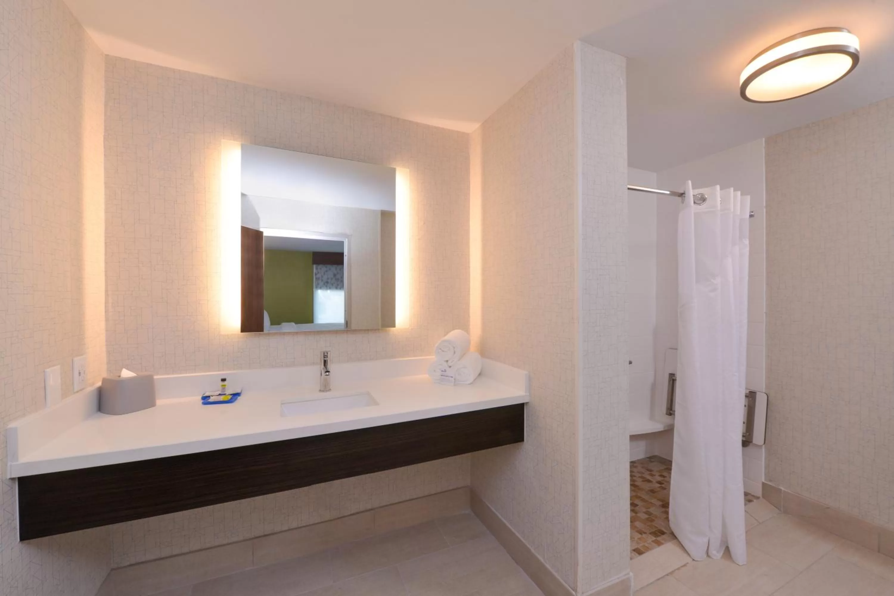 King Room with Hearing Accessible Roll-In Shower - Non-Smoking in Holiday Inn Express & Suites - Shreveport - Downtown, an IHG Hotel
