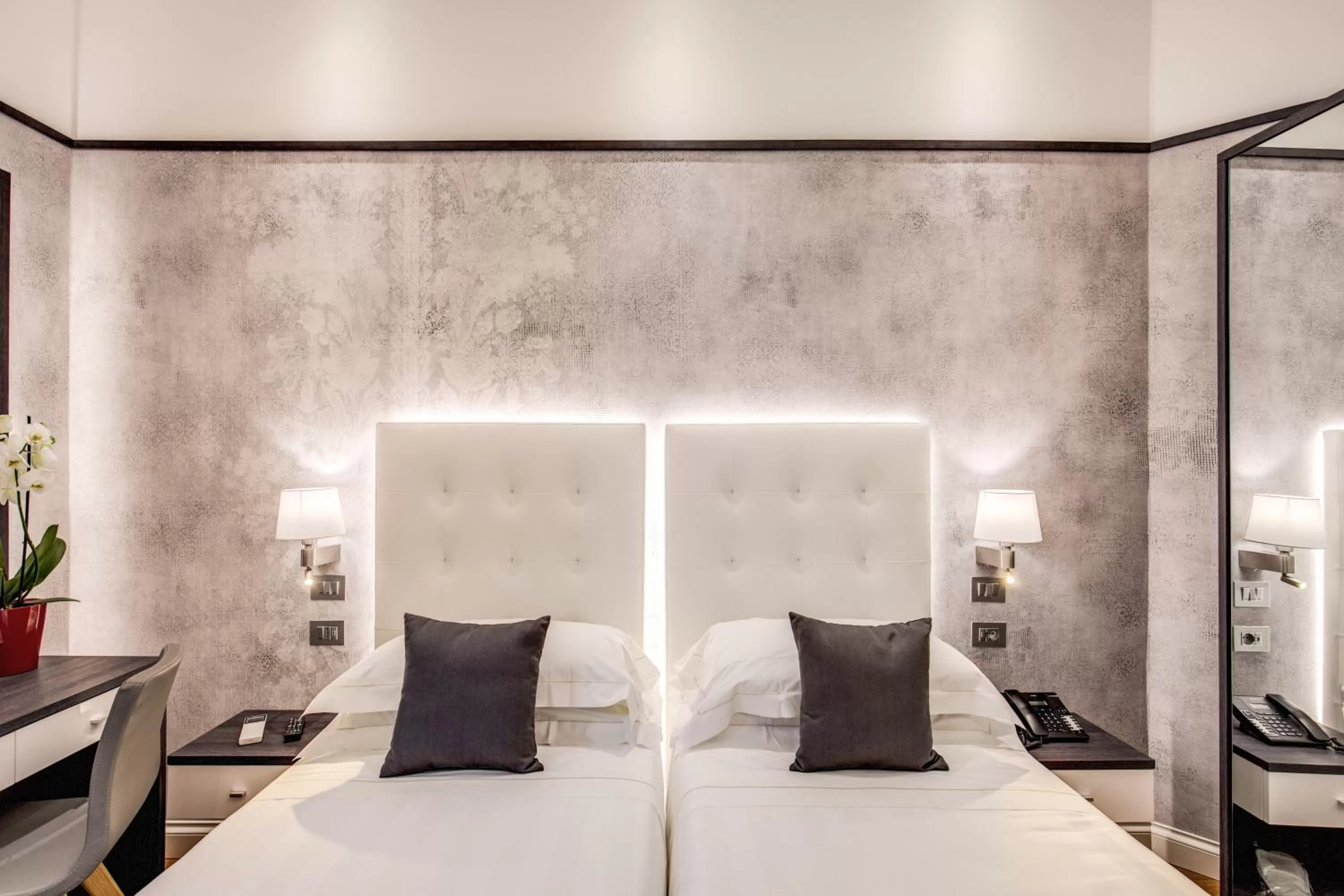 Bed in The Liberty Boutique Hotel