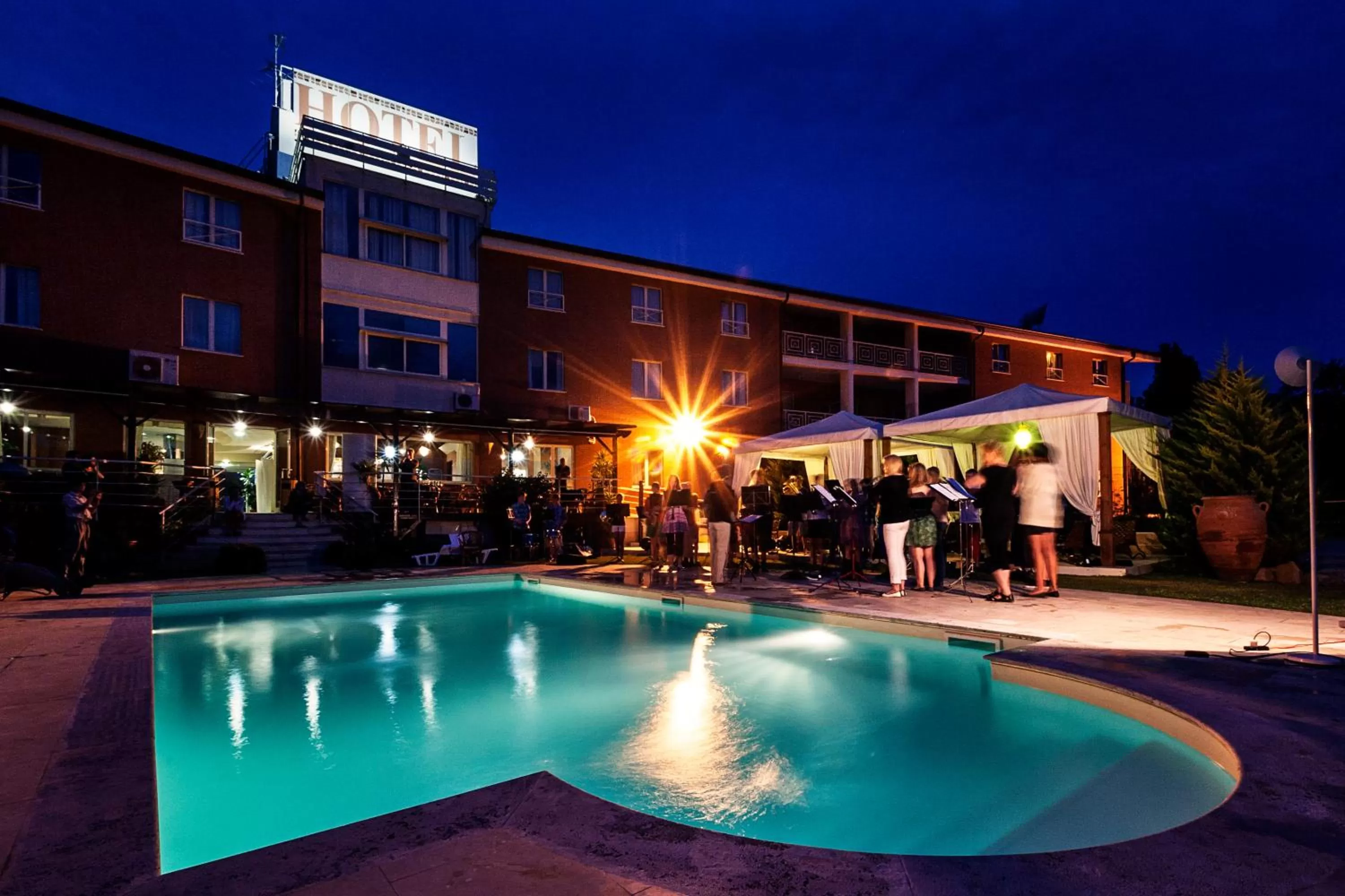 Garden in Ostia Antica Park Hotel & Spa