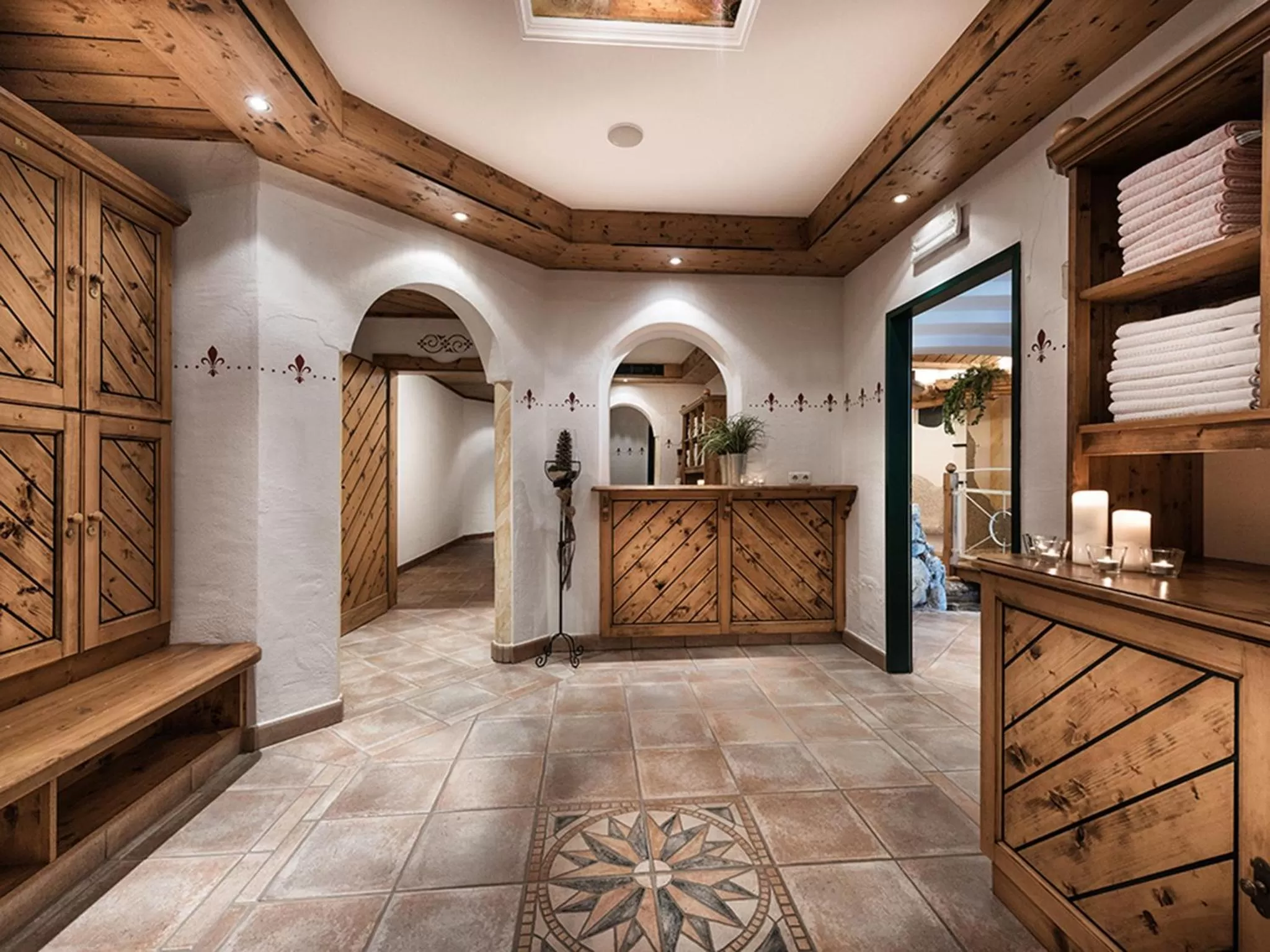 Sauna in Hotel Hubertushof