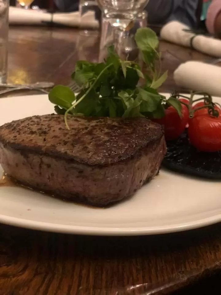 Food in The Swan Hotel, Alresford