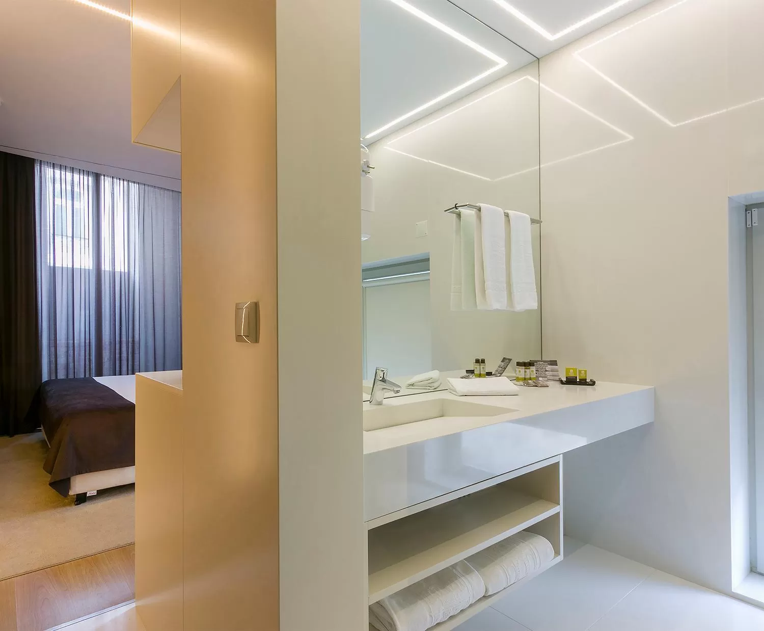 Bathroom, Bed in Hotel Fabrica do Chocolate
