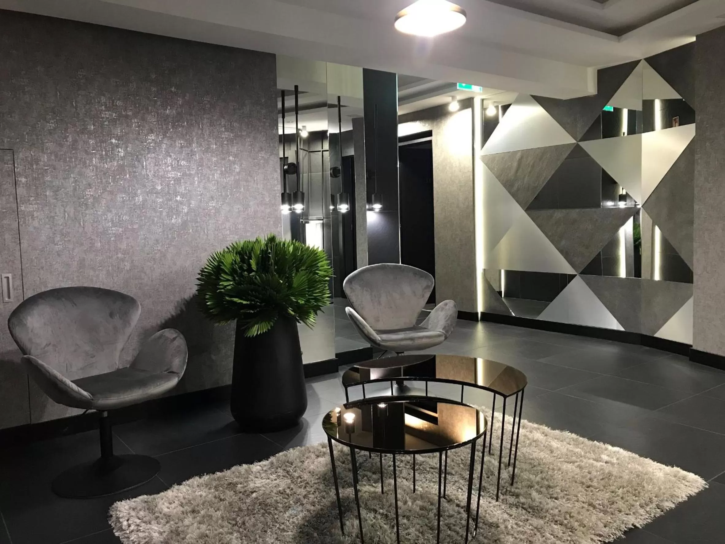 Communal lounge/ TV room in Hotel Central