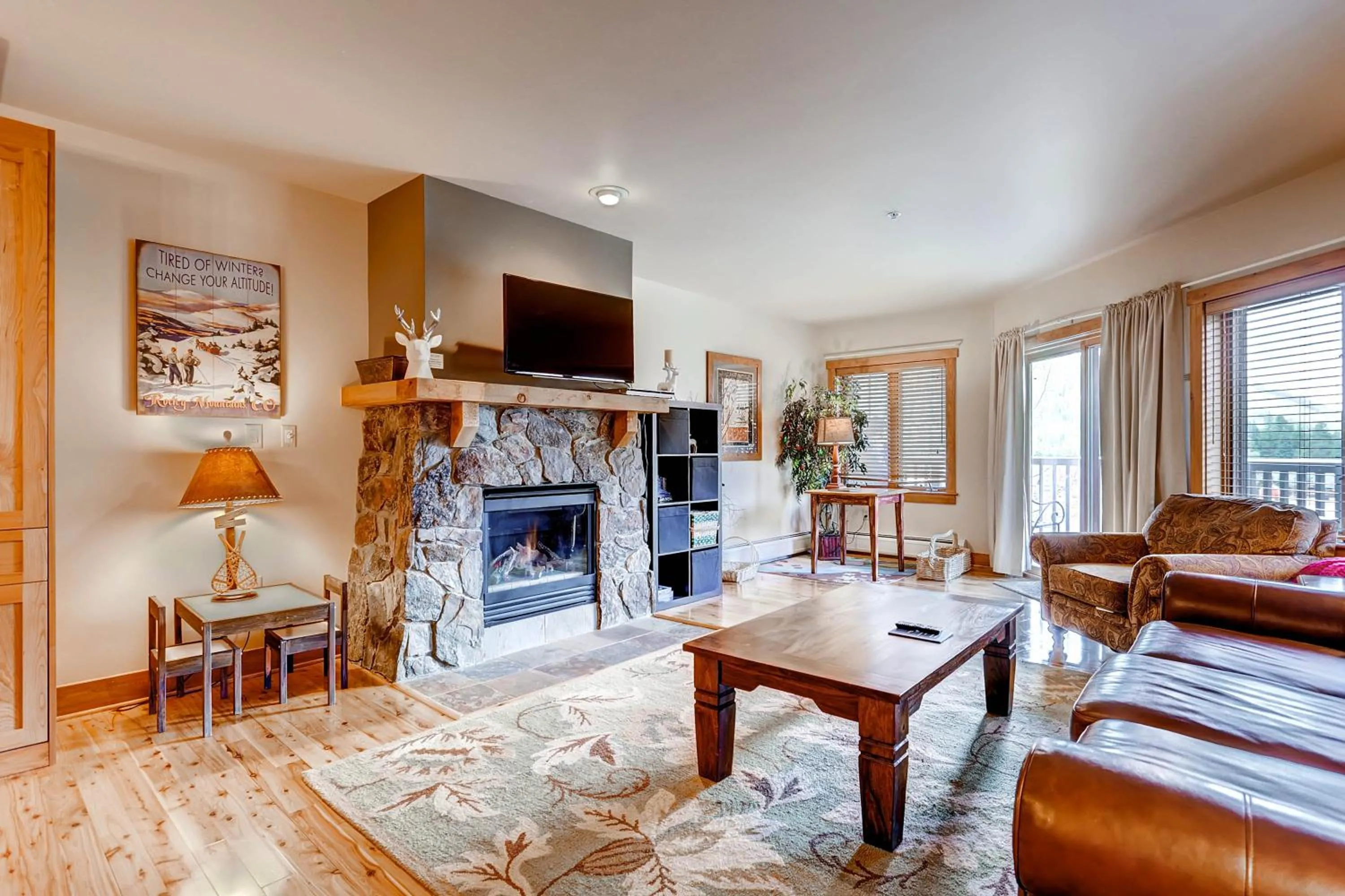 Living room, Lounge/Bar in River Run Village by Keystone Resort