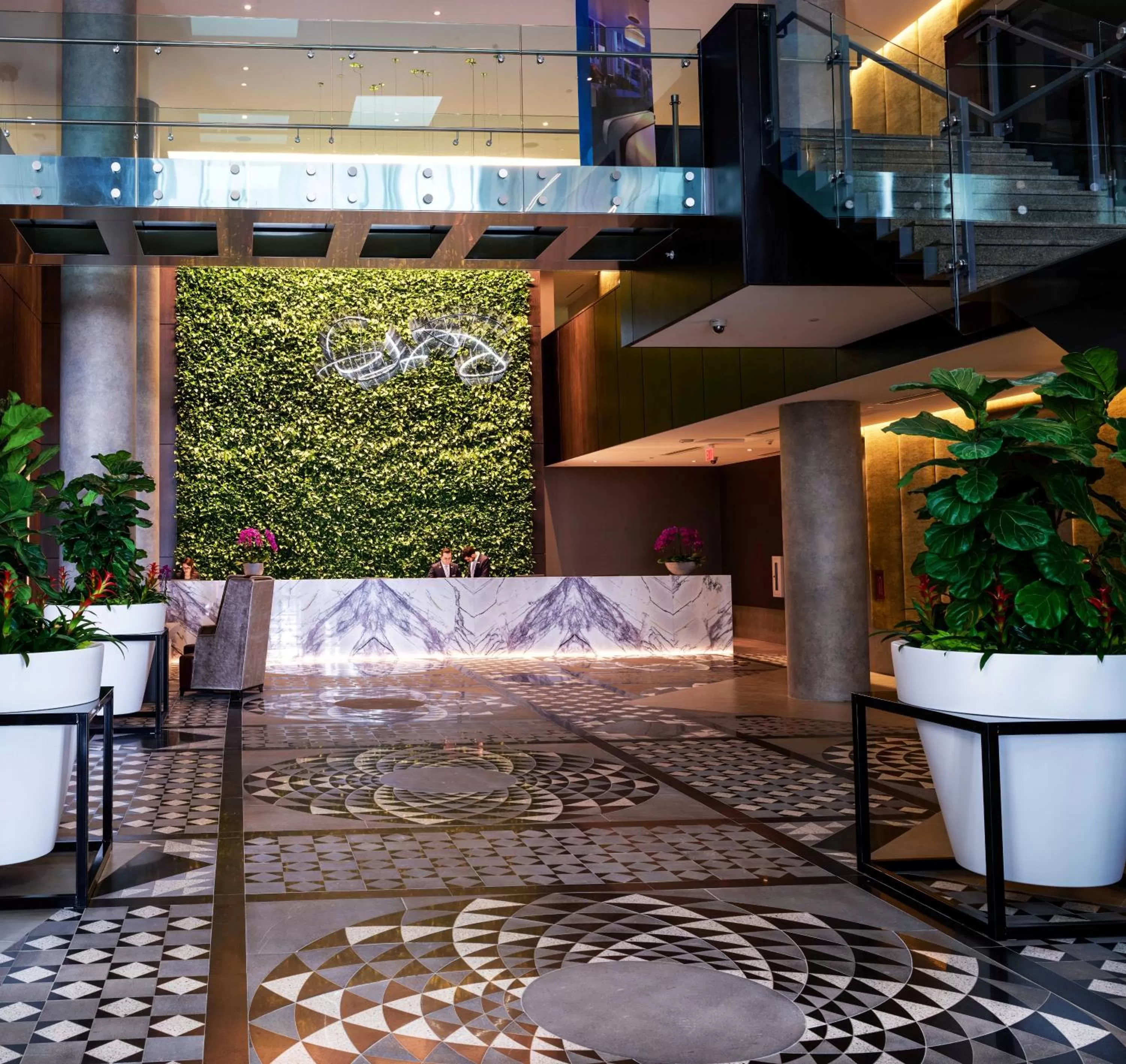 Lobby or reception in Hotel X Toronto, a Destination by Hyatt Hotel