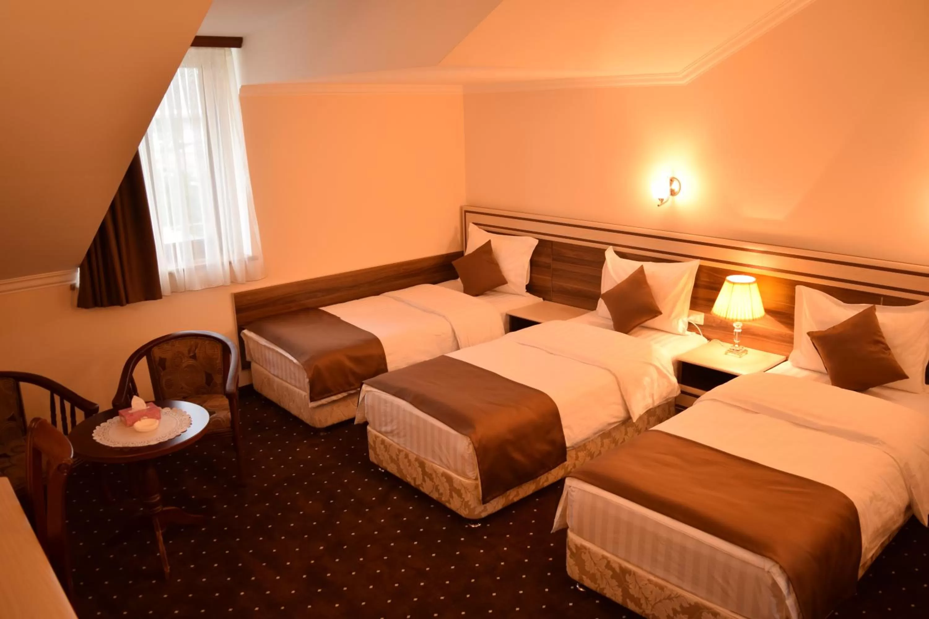 Bed in Artsakh Hotel
