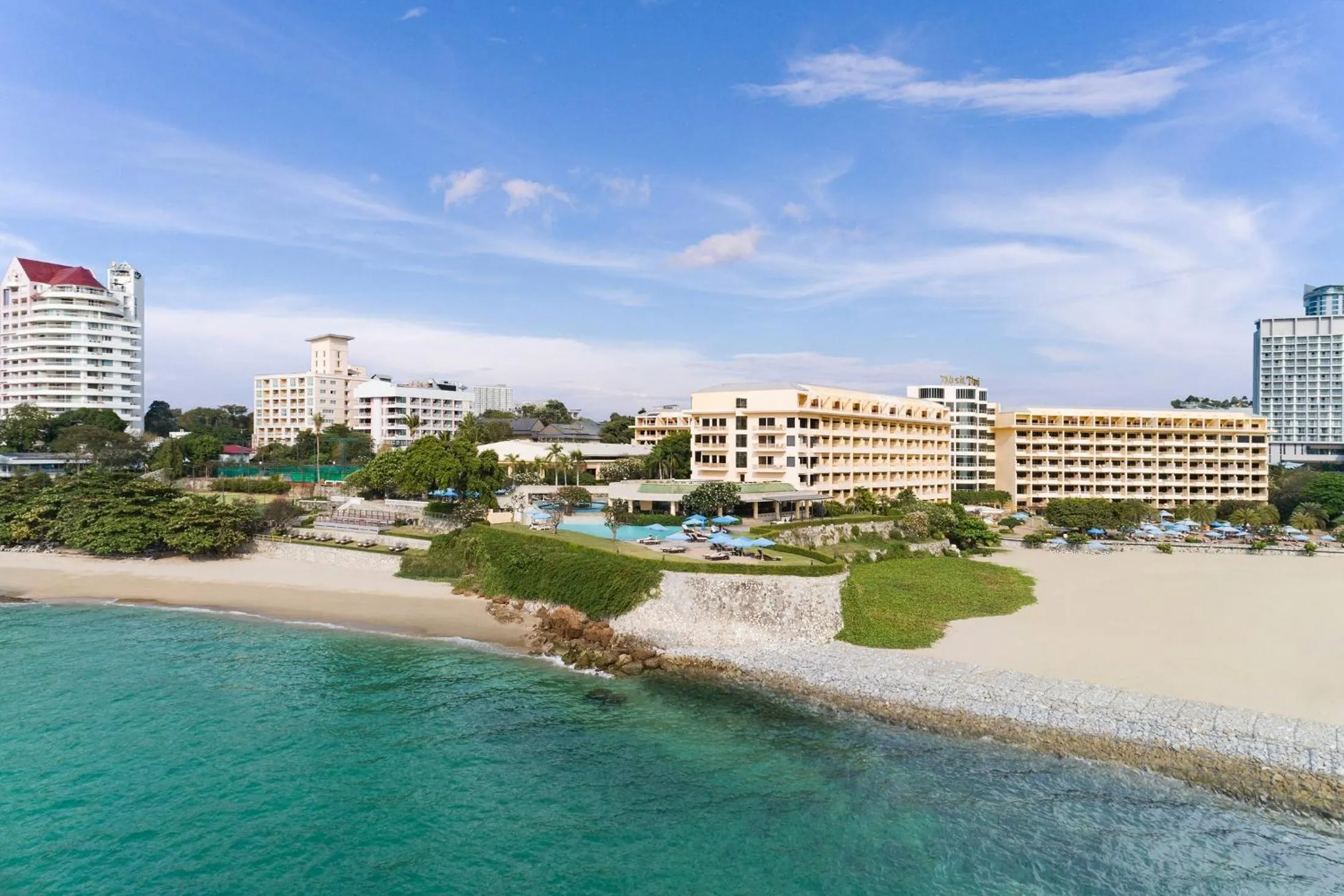 Bird's eye view in Dusit Thani Pattaya