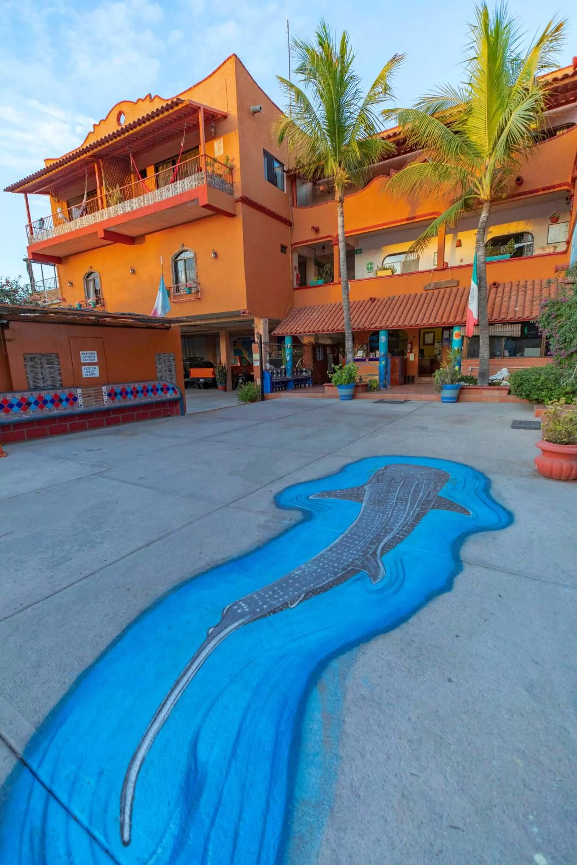 Facade/entrance in Hotel Posada Luna Sol