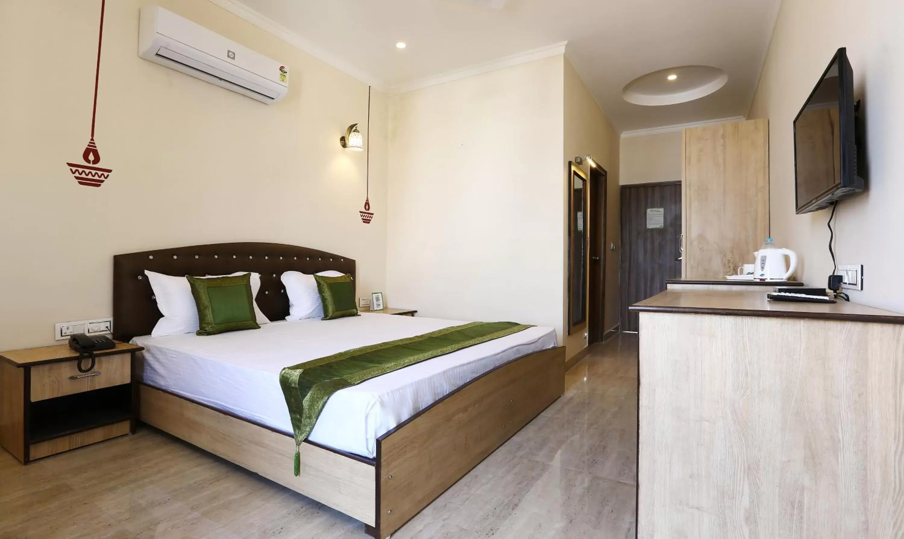 Standard Double or Twin Room in Treebo Blessing Bells Standard Double or Twin Room in Treebo Blessing Bells