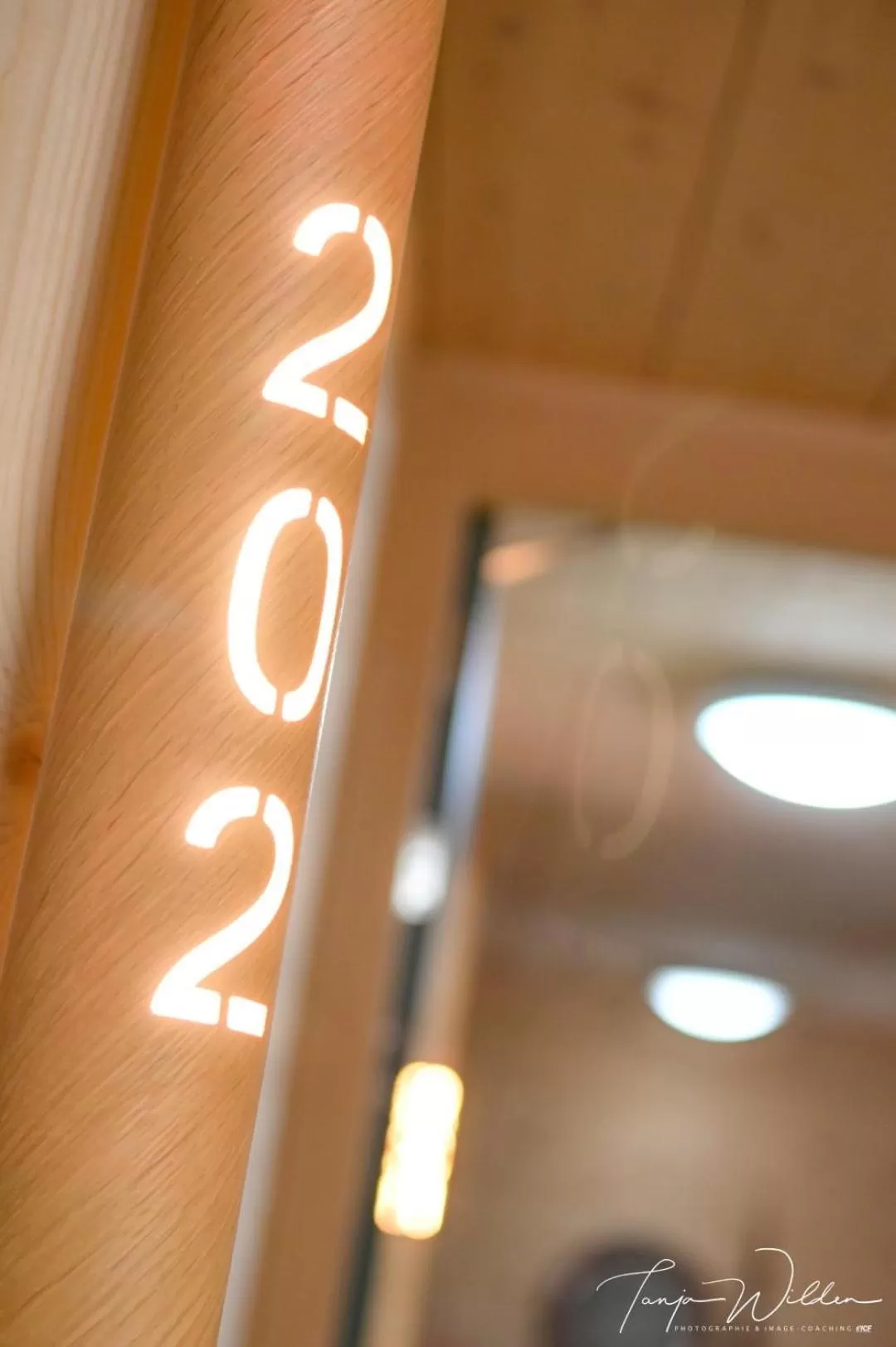 Decorative detail in Sleepwood Hotel