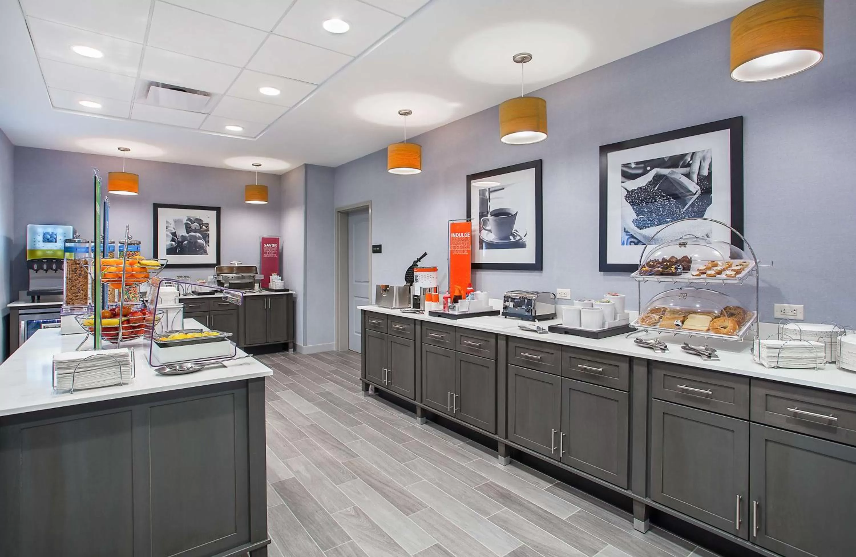 Breakfast in Hampton Inn Vincennes