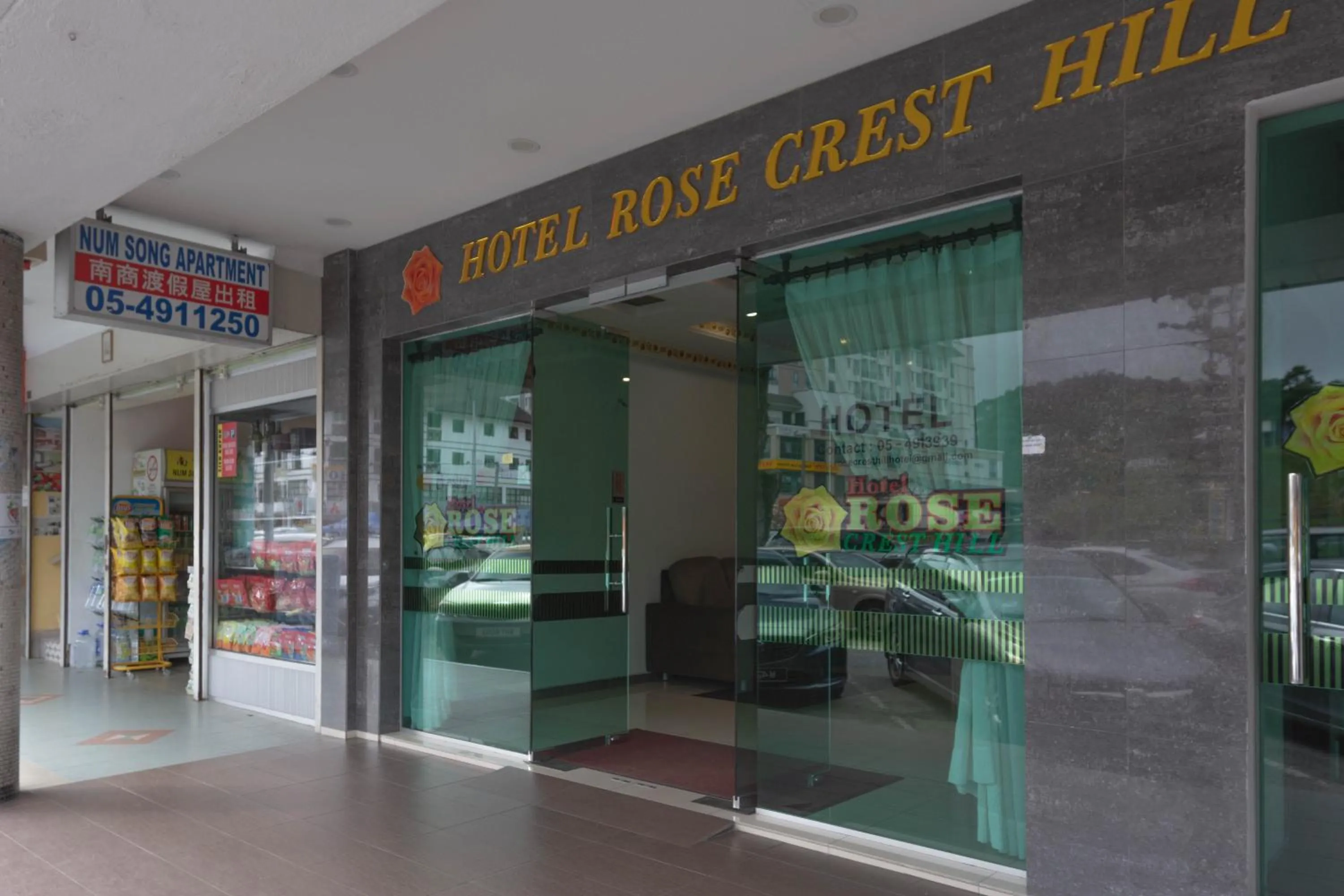 Facade/entrance in Hotel Rose Crest Hill, Cameron Highlands