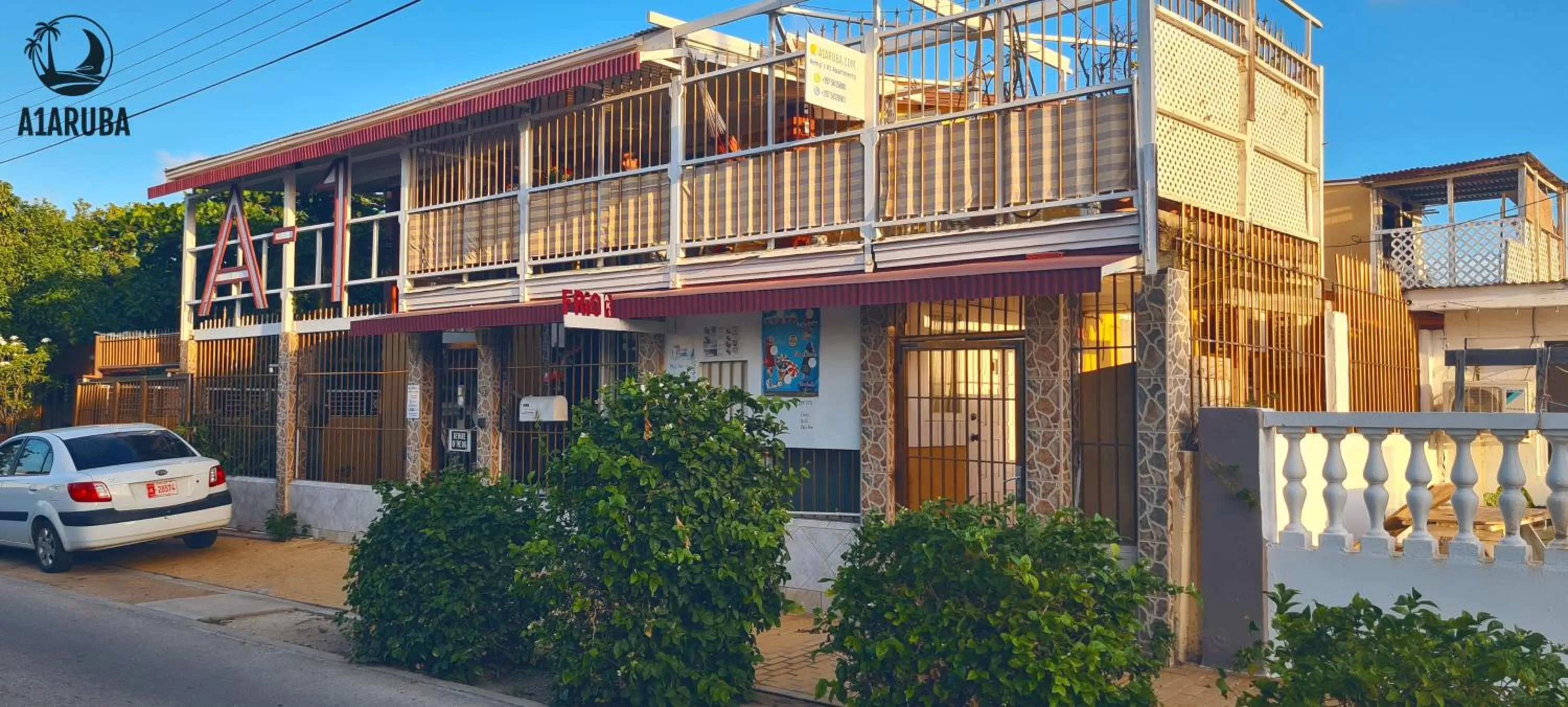 Property Building in A1 Apartments Aruba