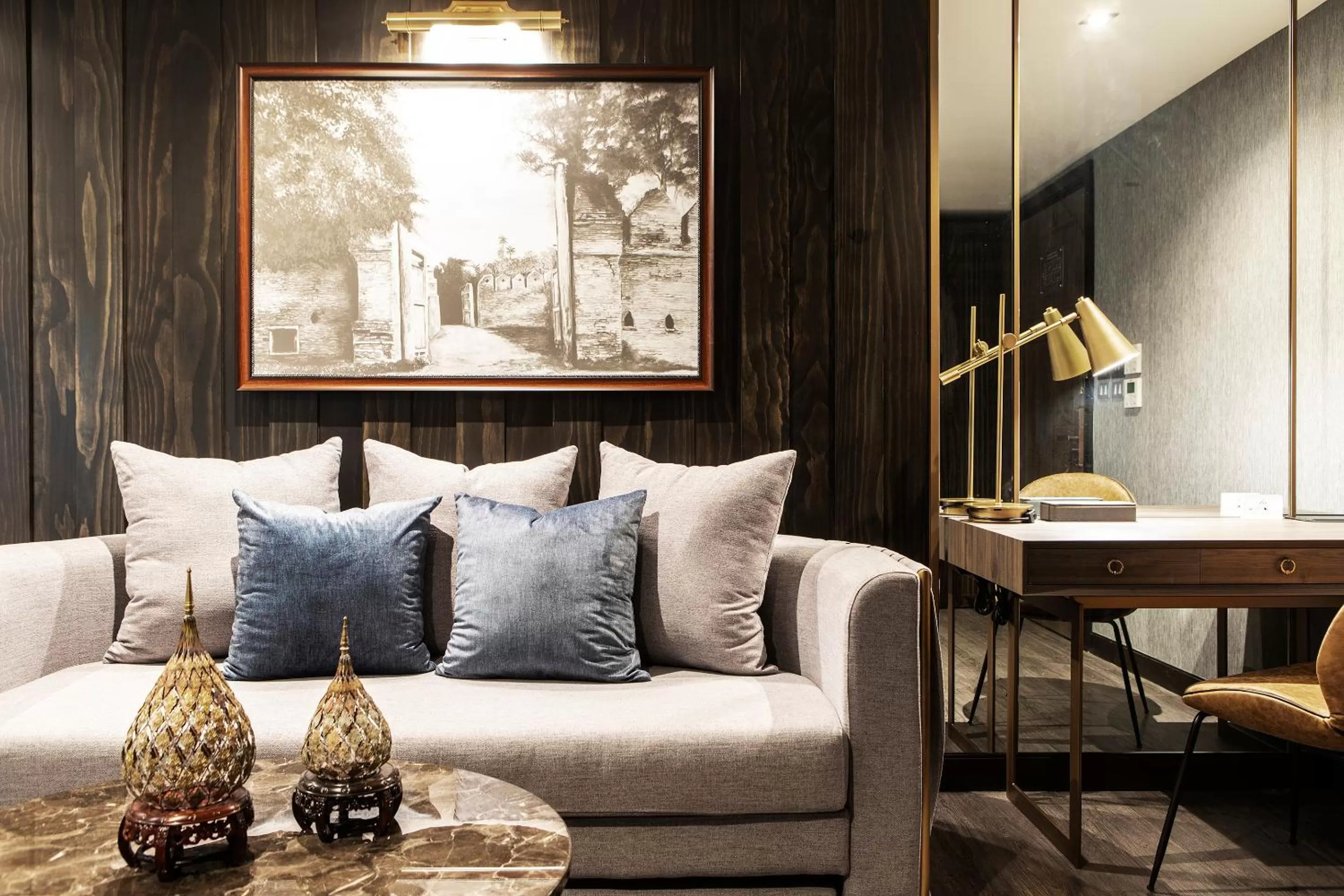 Living room in The Chiang Mai Old Town