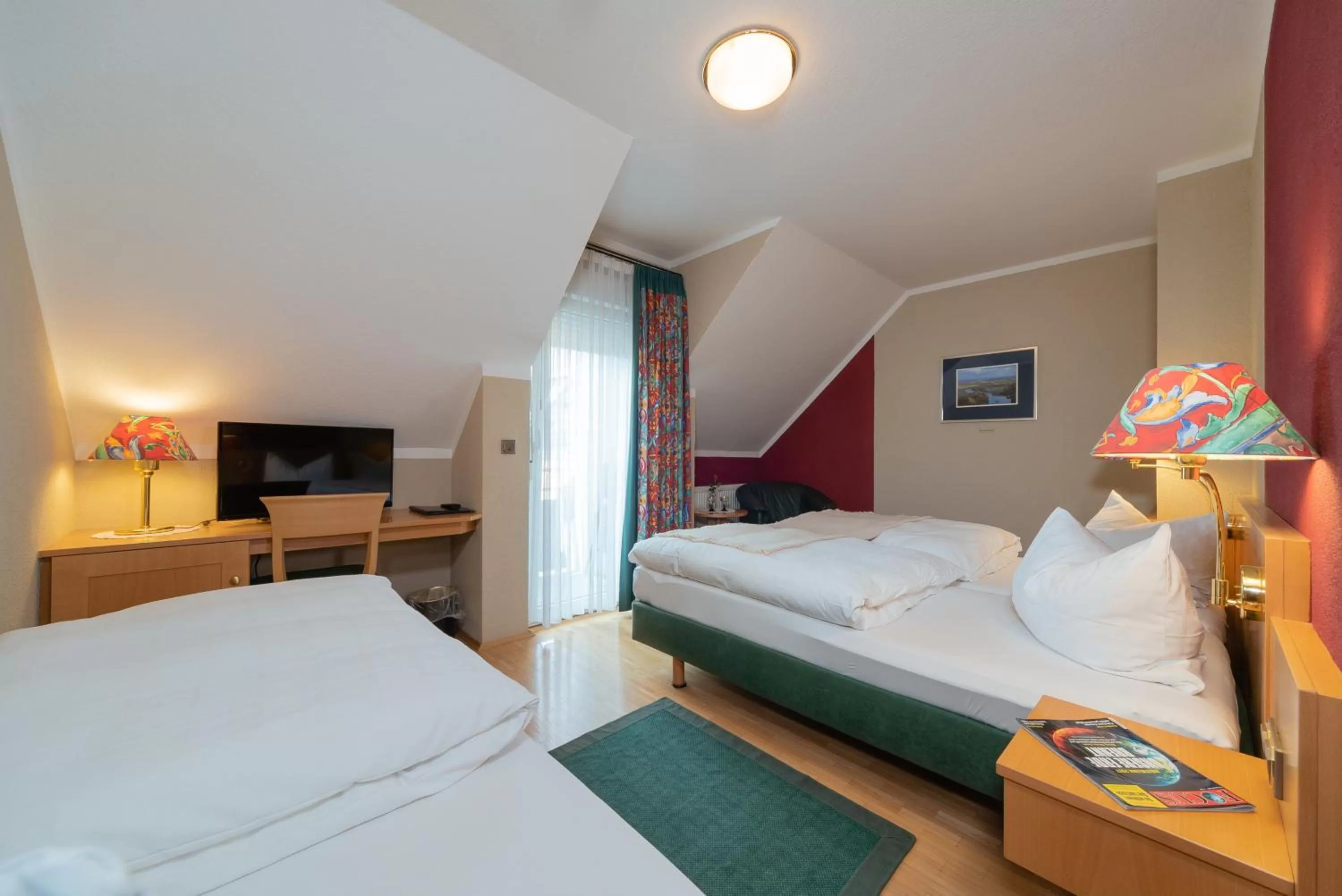 Bed in Wirtshaus & Hotel Zur Alten Brauerei Zapf