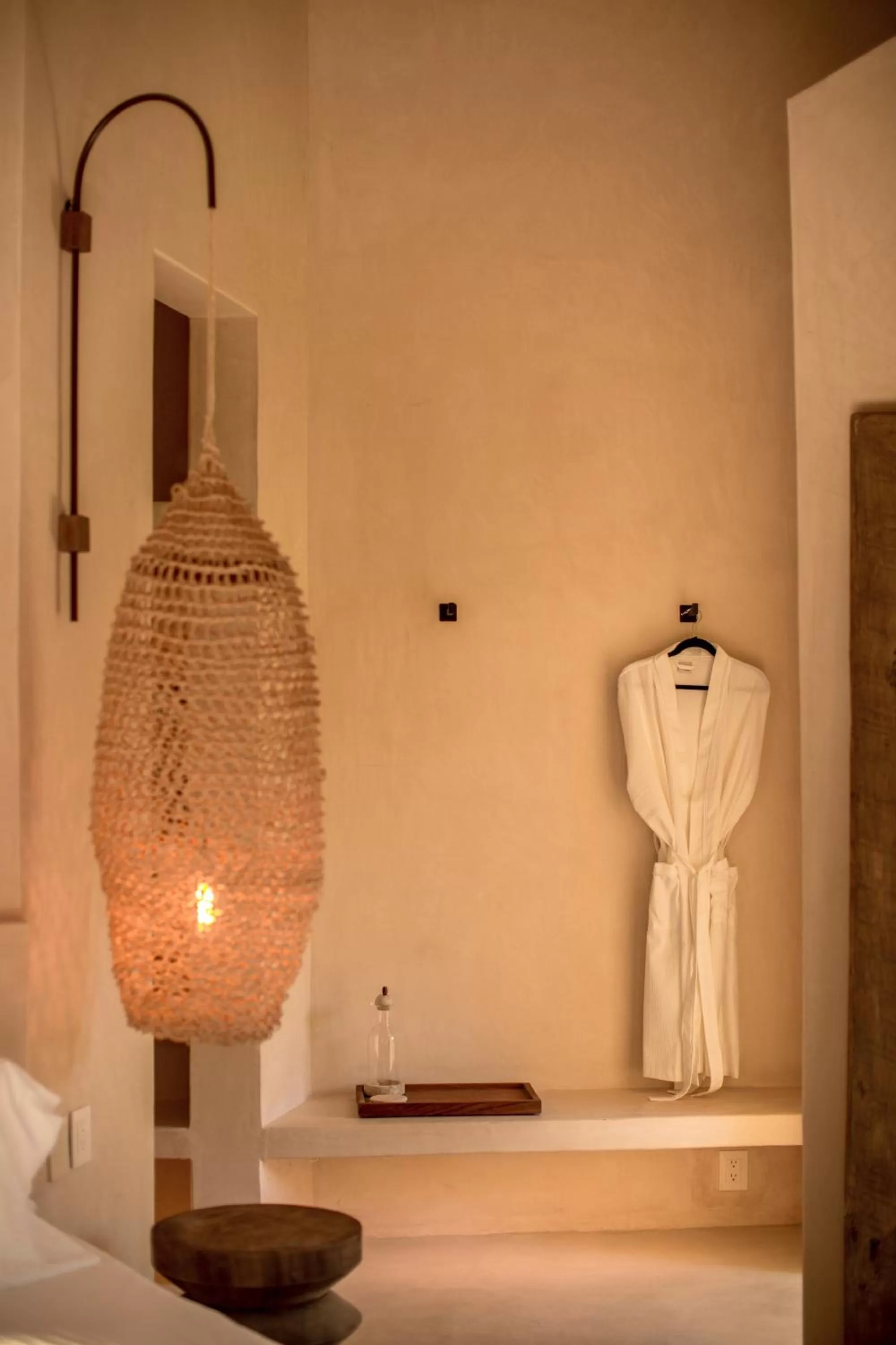 Bathroom, Bed in Hotel Muaré Tulum Wellness and Spa