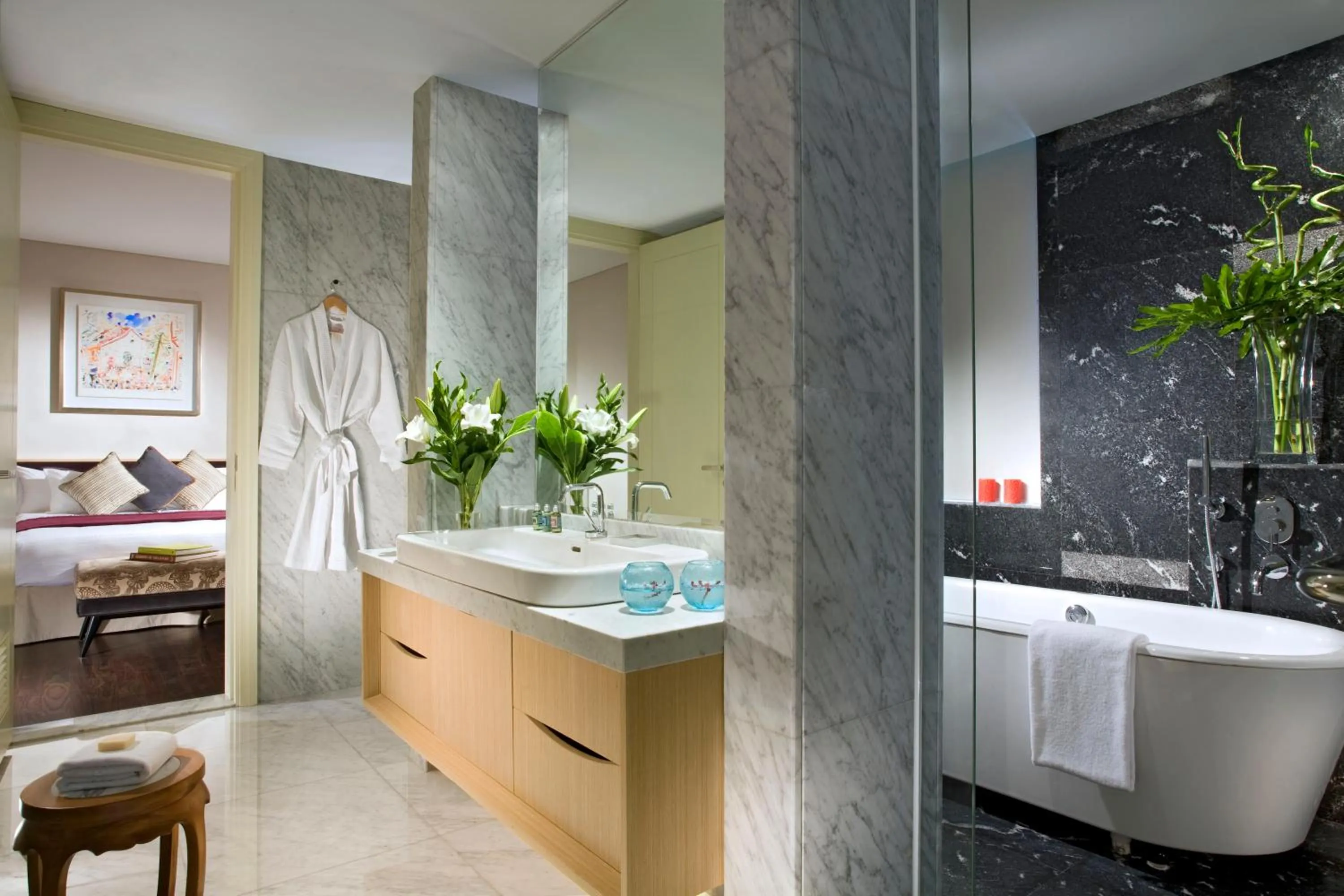 Bathroom in Ascott Raffles Place Singapore