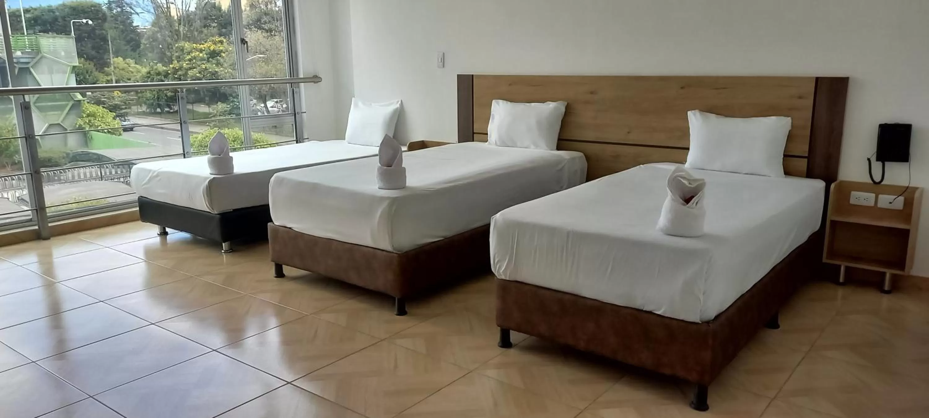 Bed in Hotel Royal Cid Bogota